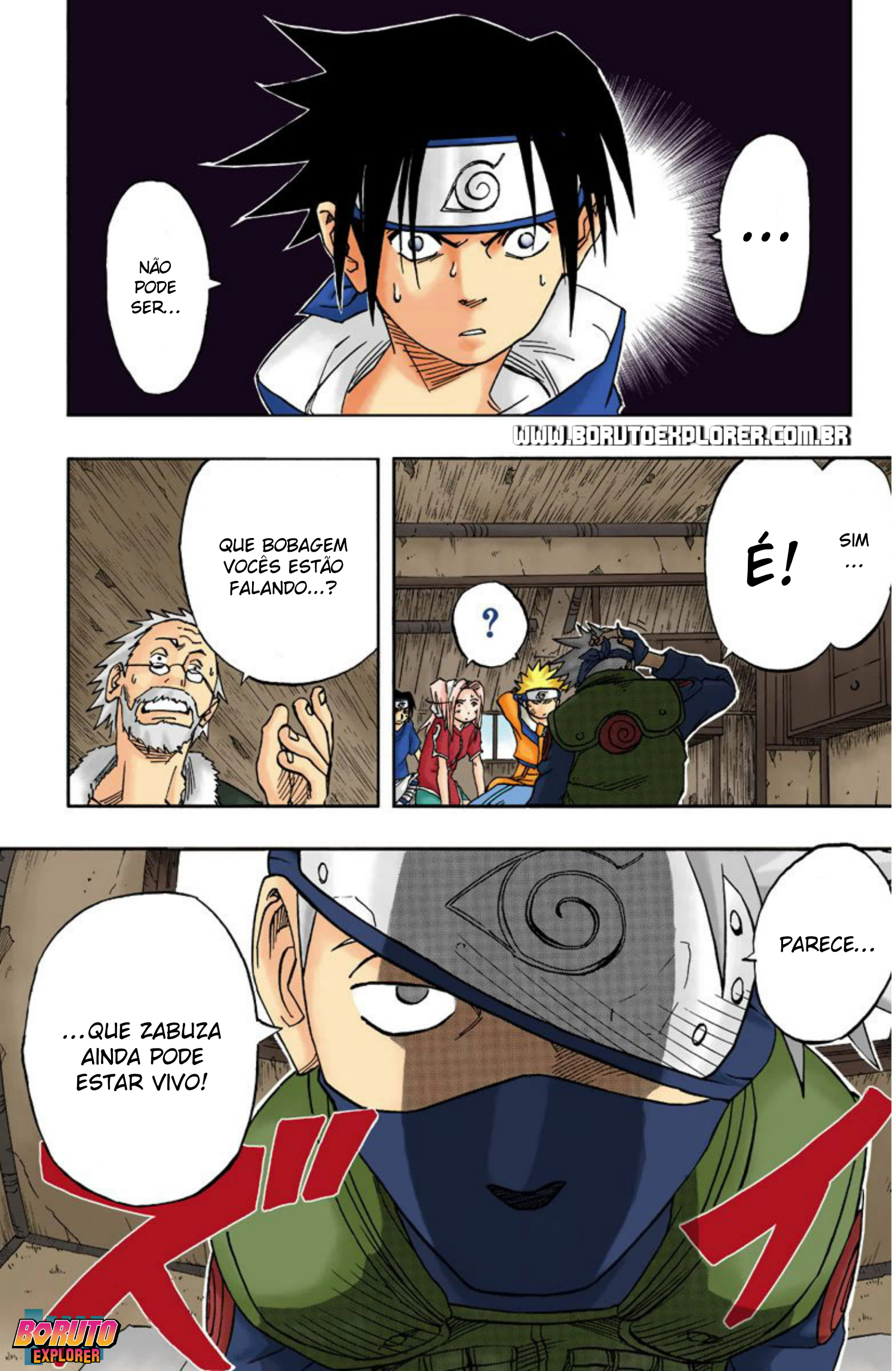 Read Naruto - Versão Colorida Oficial Manga Online