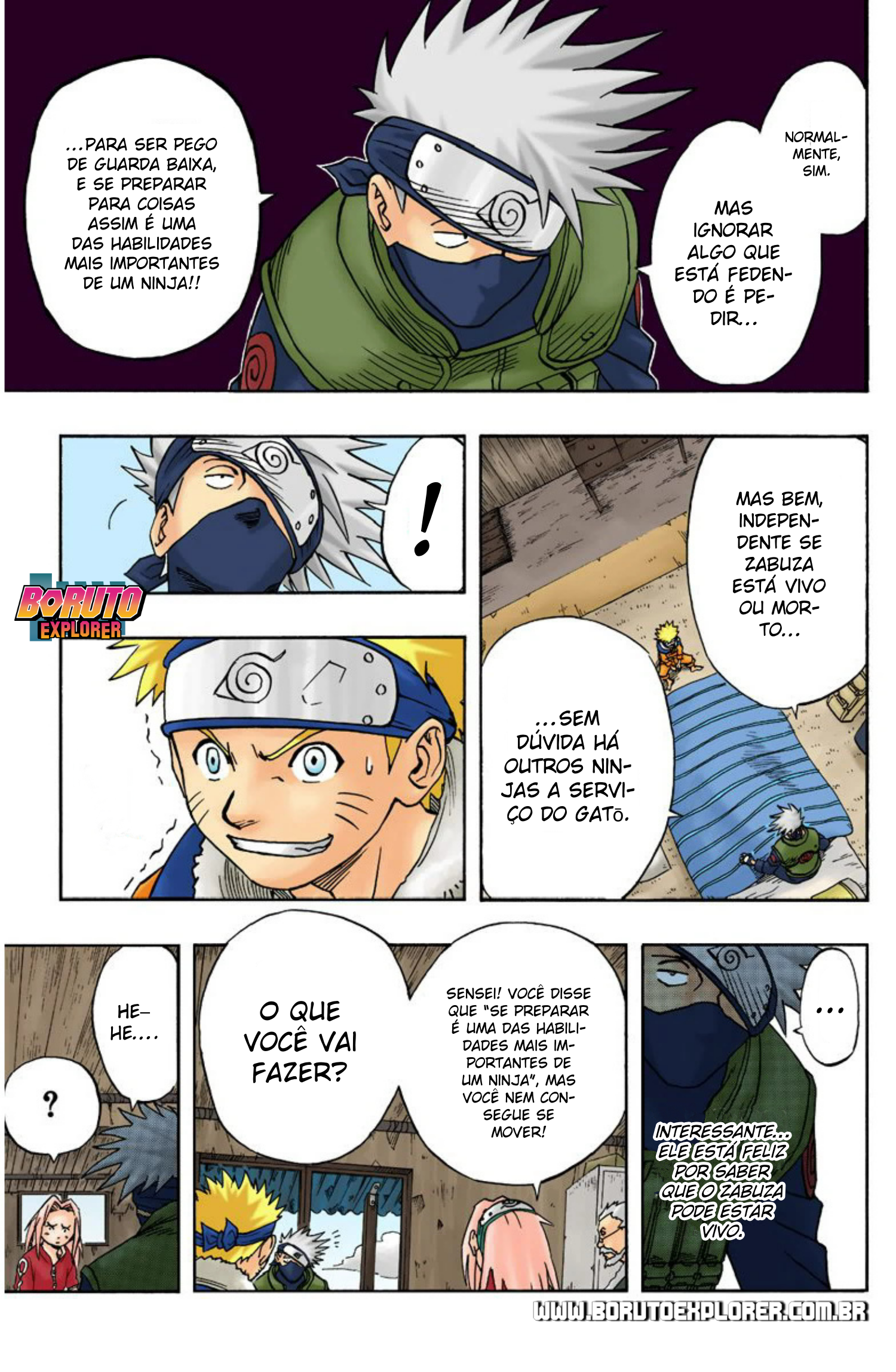 Read Naruto - Versão Colorida Oficial Manga Online