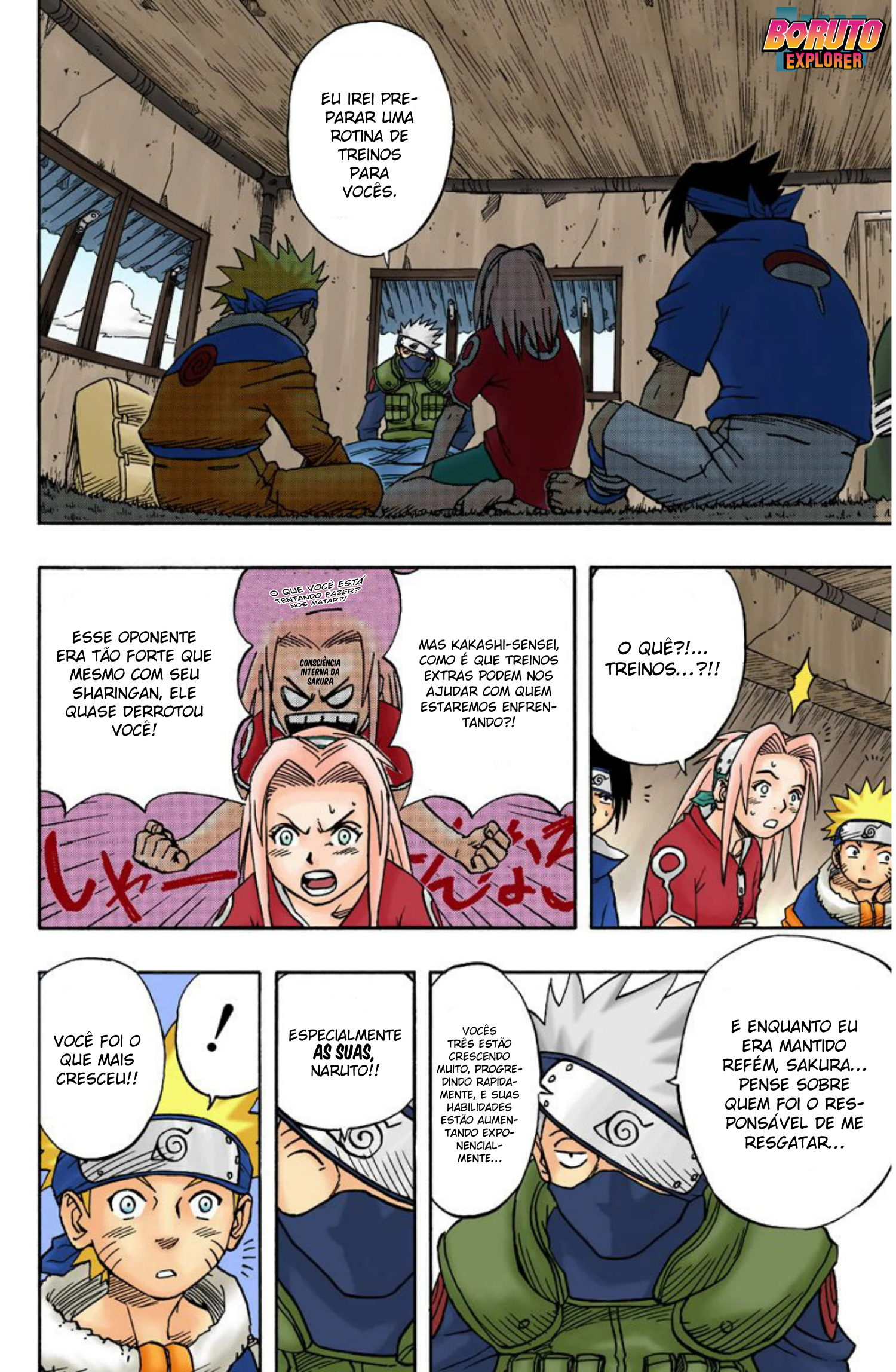 Read Naruto - Versão Colorida Oficial Manga Online