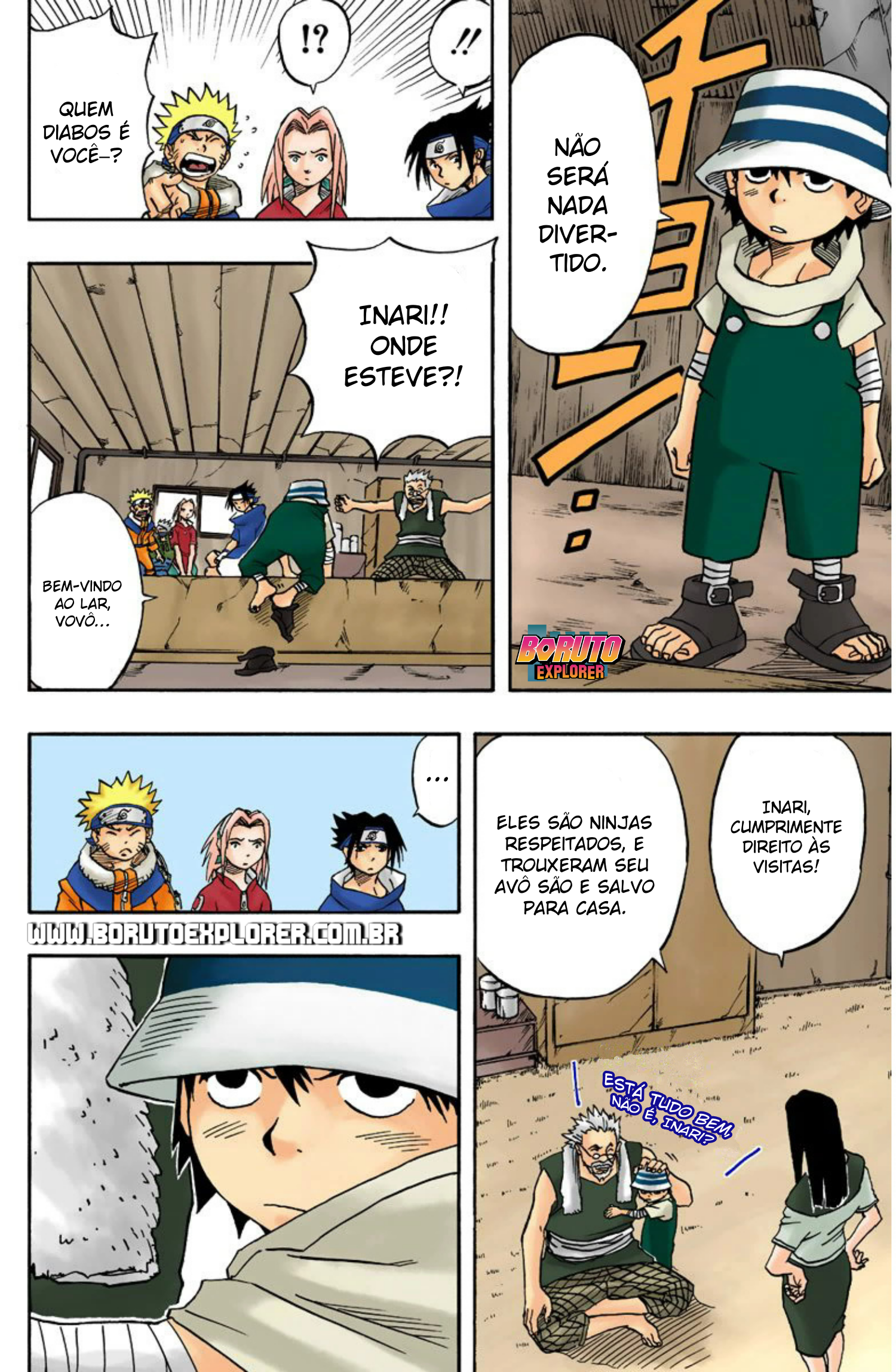Read Naruto - Versão Colorida Oficial Manga Online
