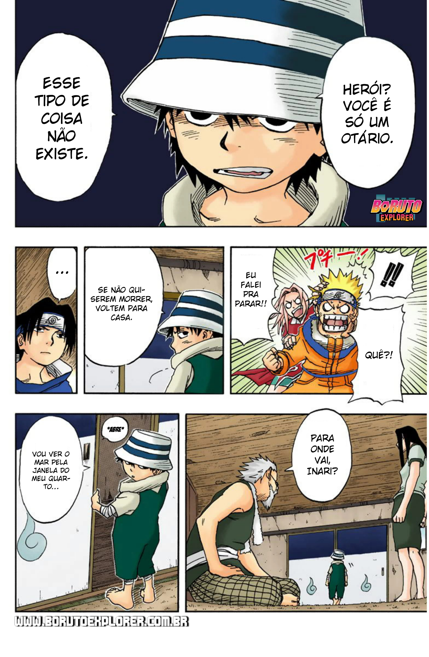 Read Naruto - Versão Colorida Oficial Manga Online