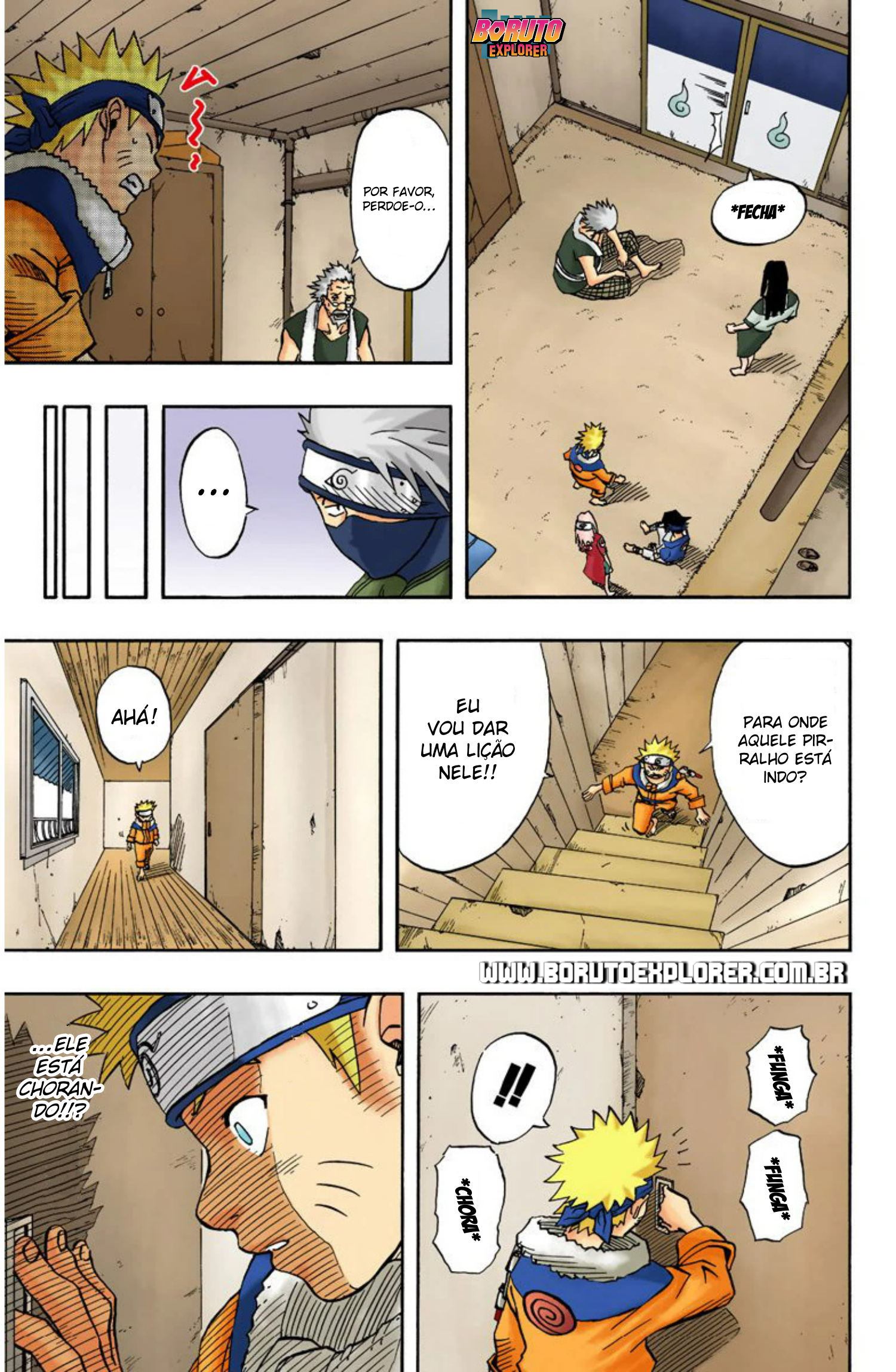 Read Naruto - Versão Colorida Oficial Manga Online