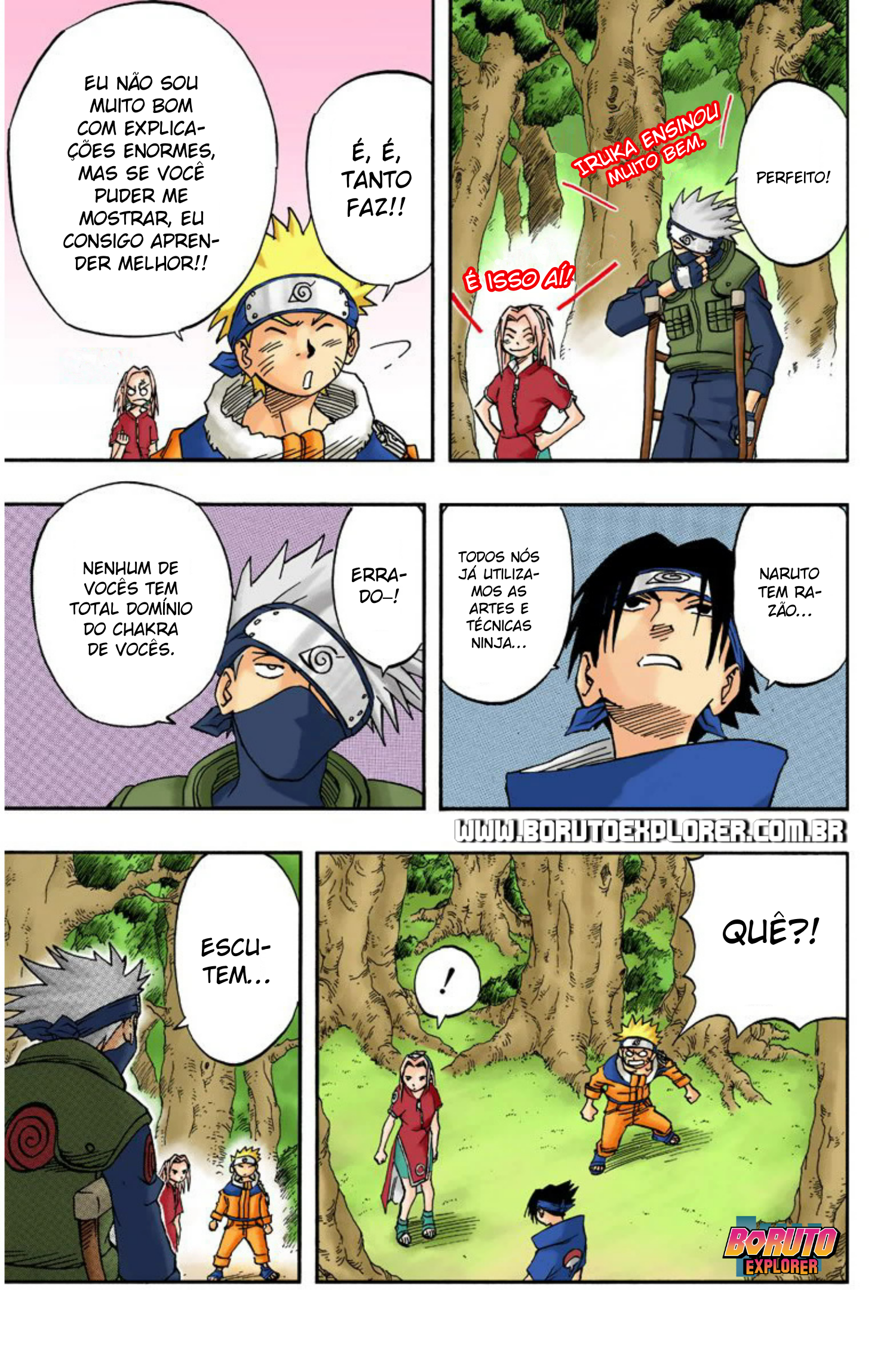 Read Naruto - Versão Colorida Oficial Manga Online