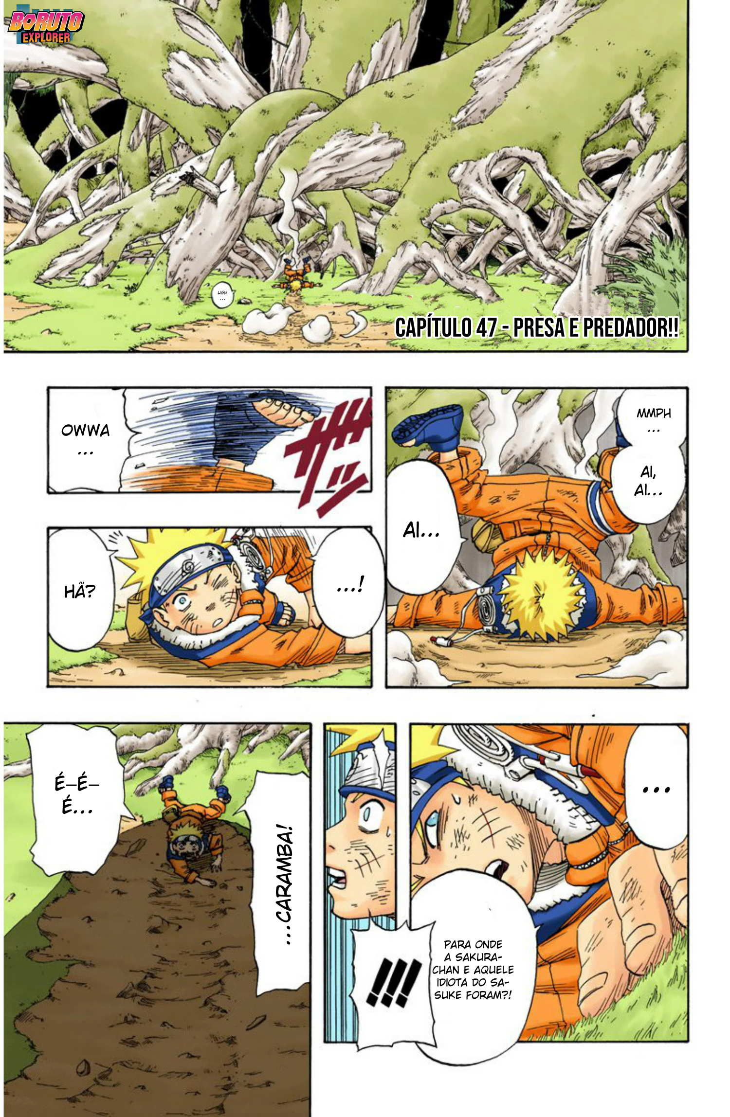Read Naruto - Versão Colorida Oficial Manga Online
