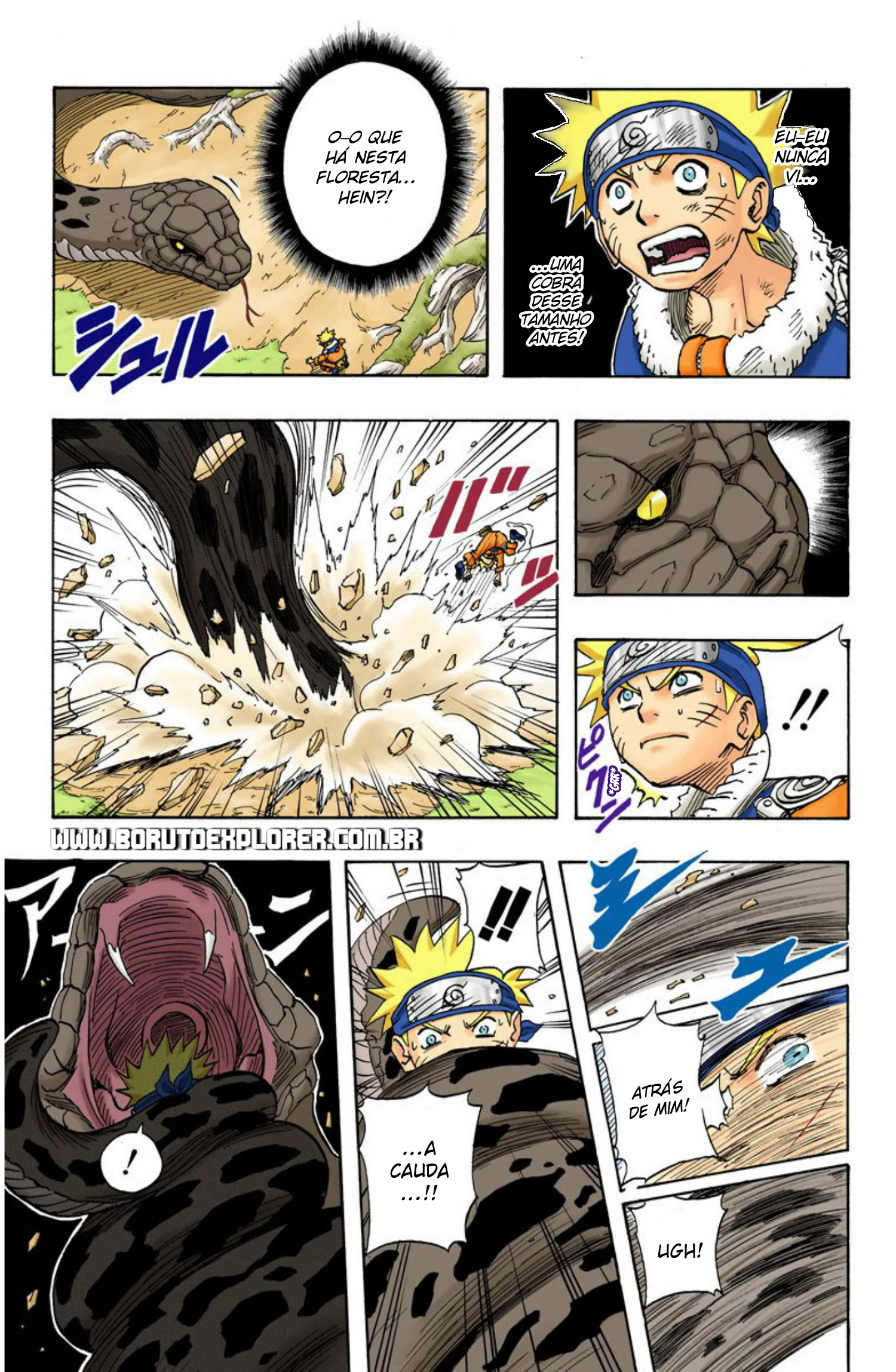 Read Naruto - Versão Colorida Oficial Manga Online