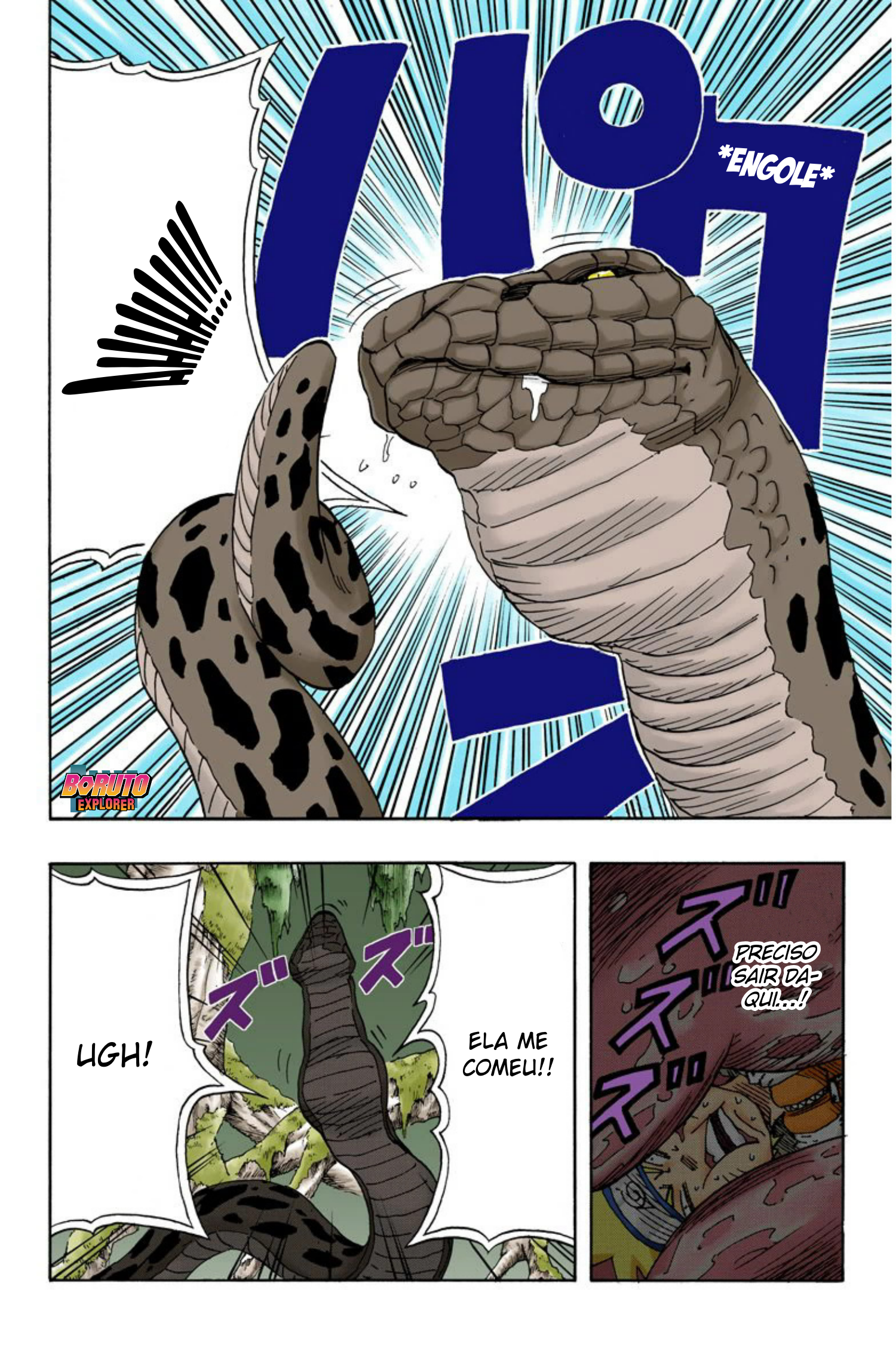 Read Naruto - Versão Colorida Oficial Manga Online