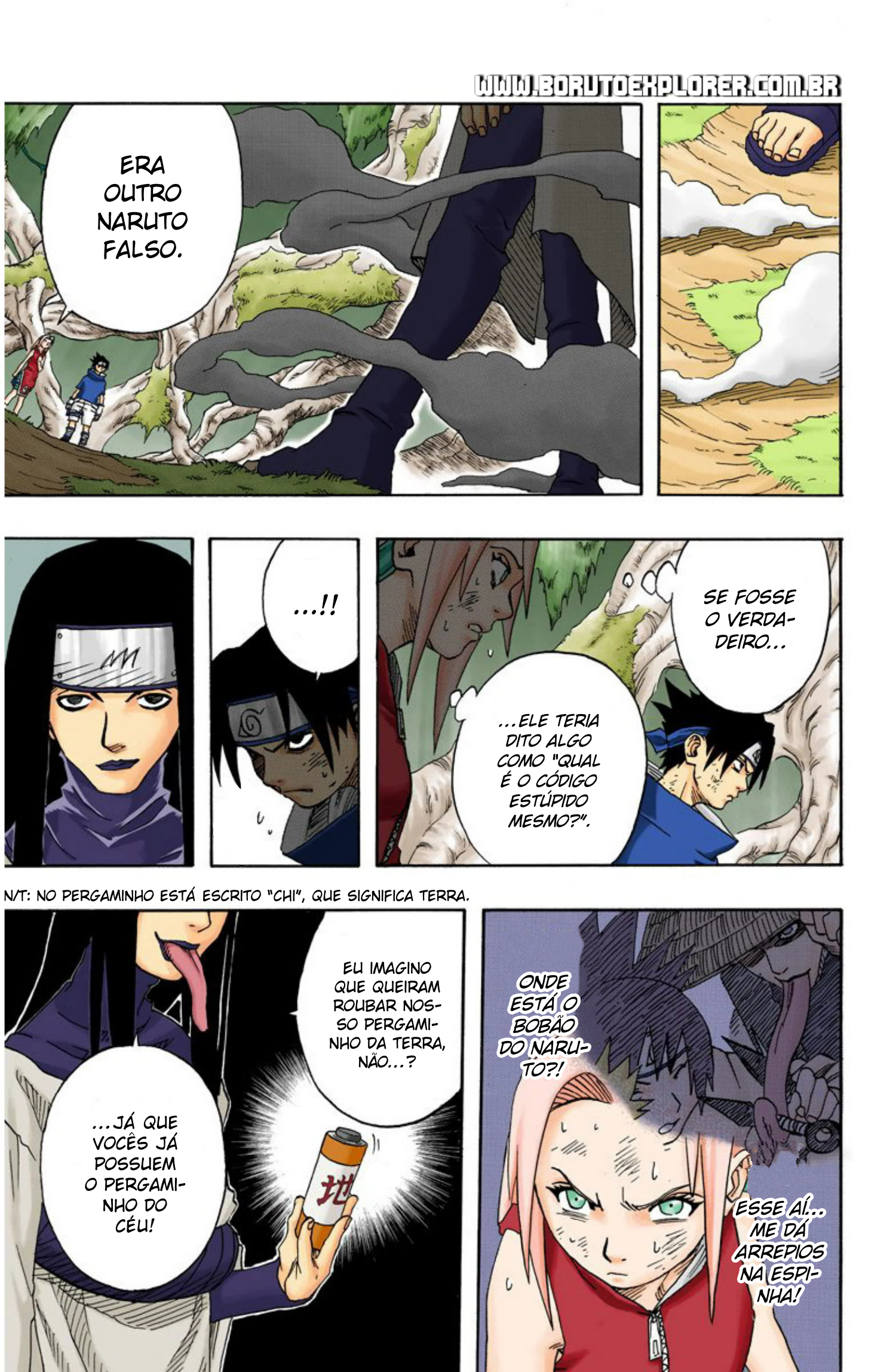 Read Naruto - Versão Colorida Oficial Manga Online