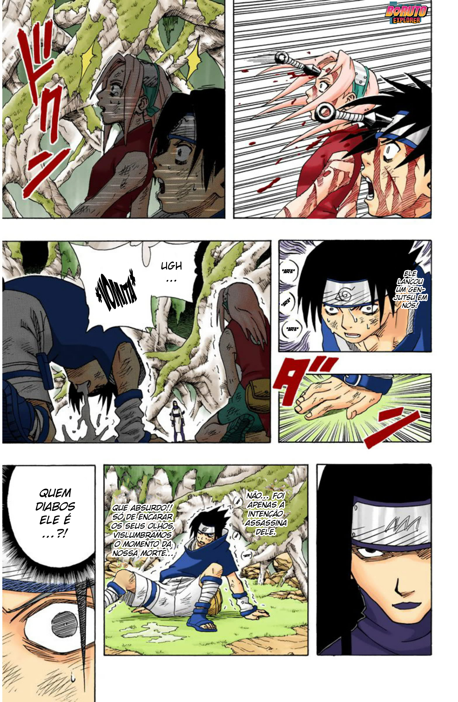 Read Naruto - Versão Colorida Oficial Manga Online