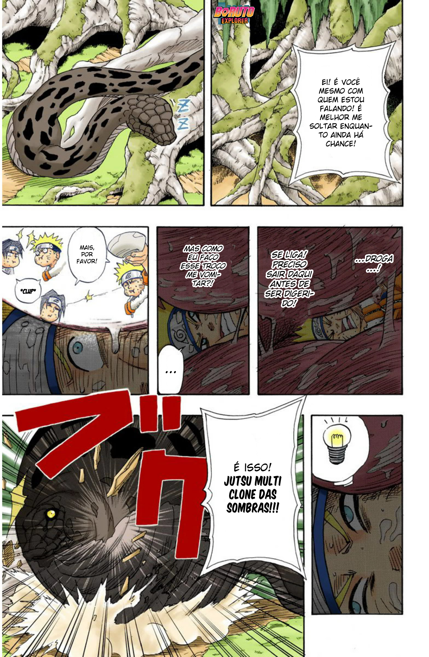 Read Naruto - Versão Colorida Oficial Manga Online