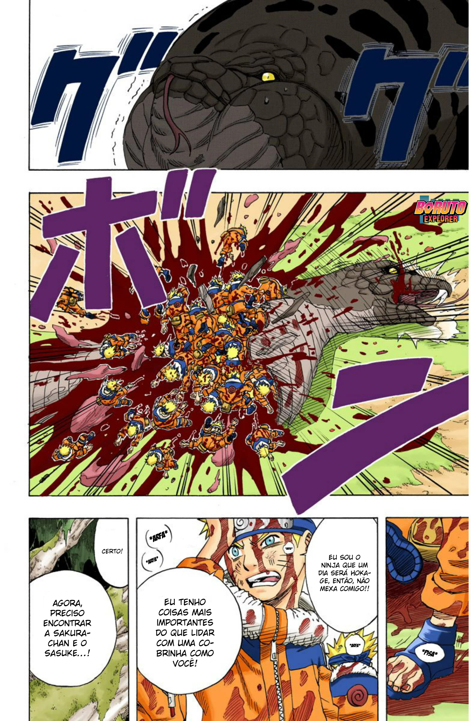 Read Naruto - Versão Colorida Oficial Manga Online