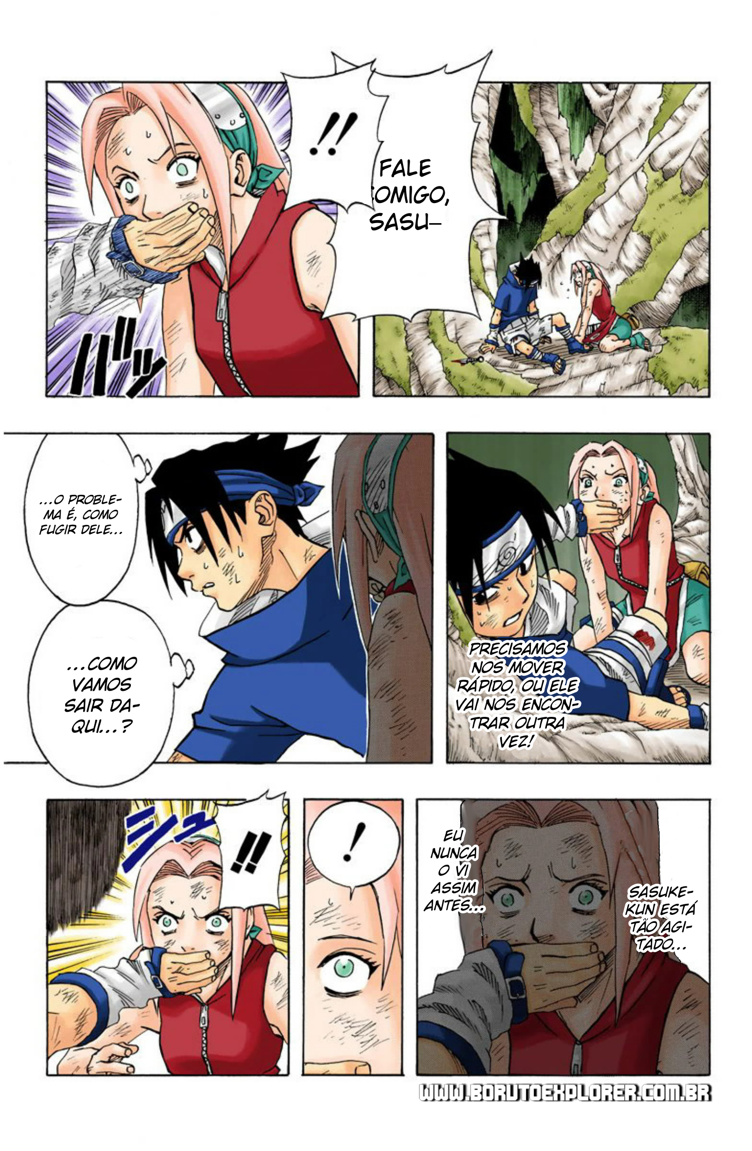 Read Naruto - Versão Colorida Oficial Manga Online