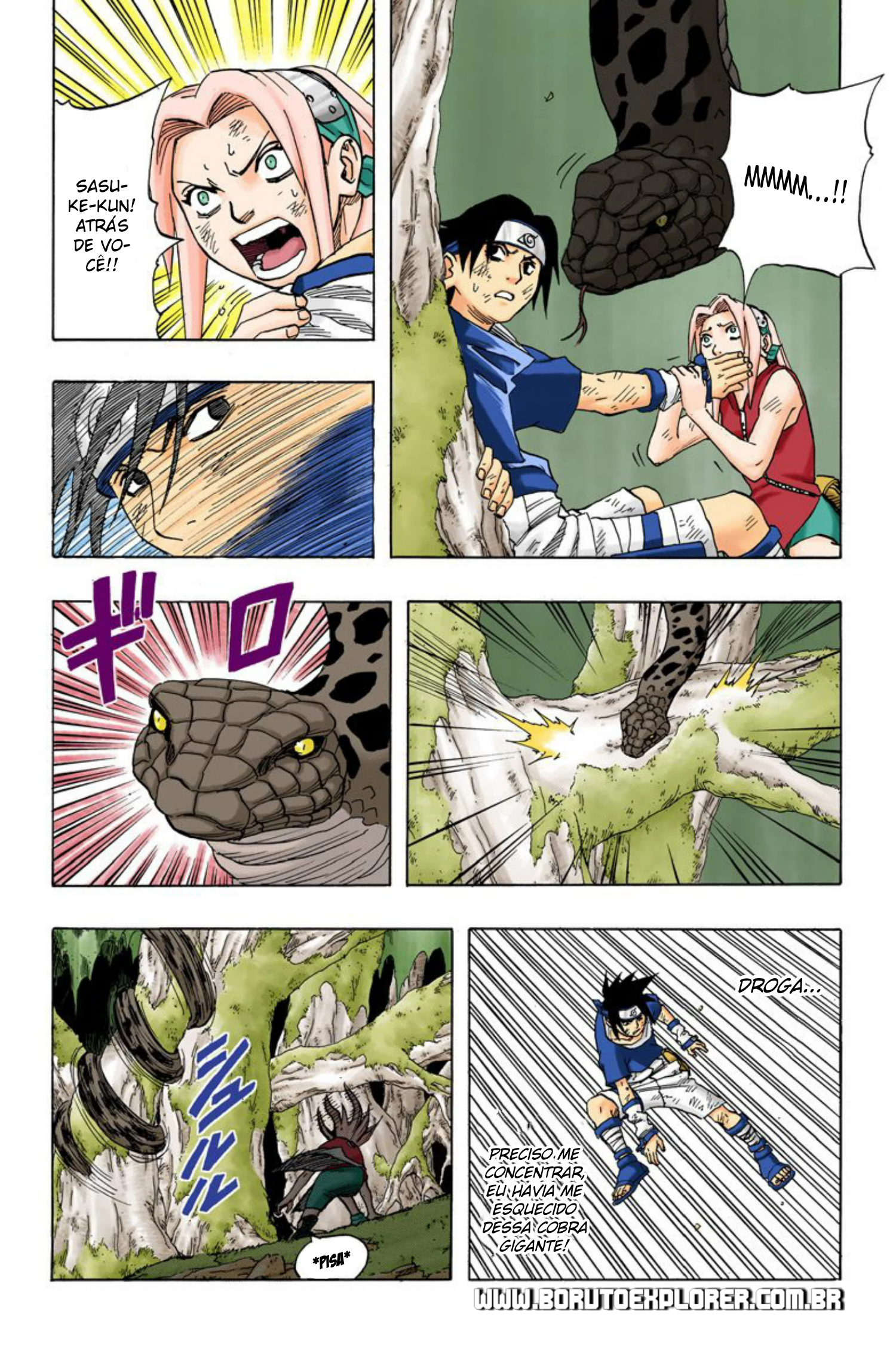 Read Naruto - Versão Colorida Oficial Manga Online