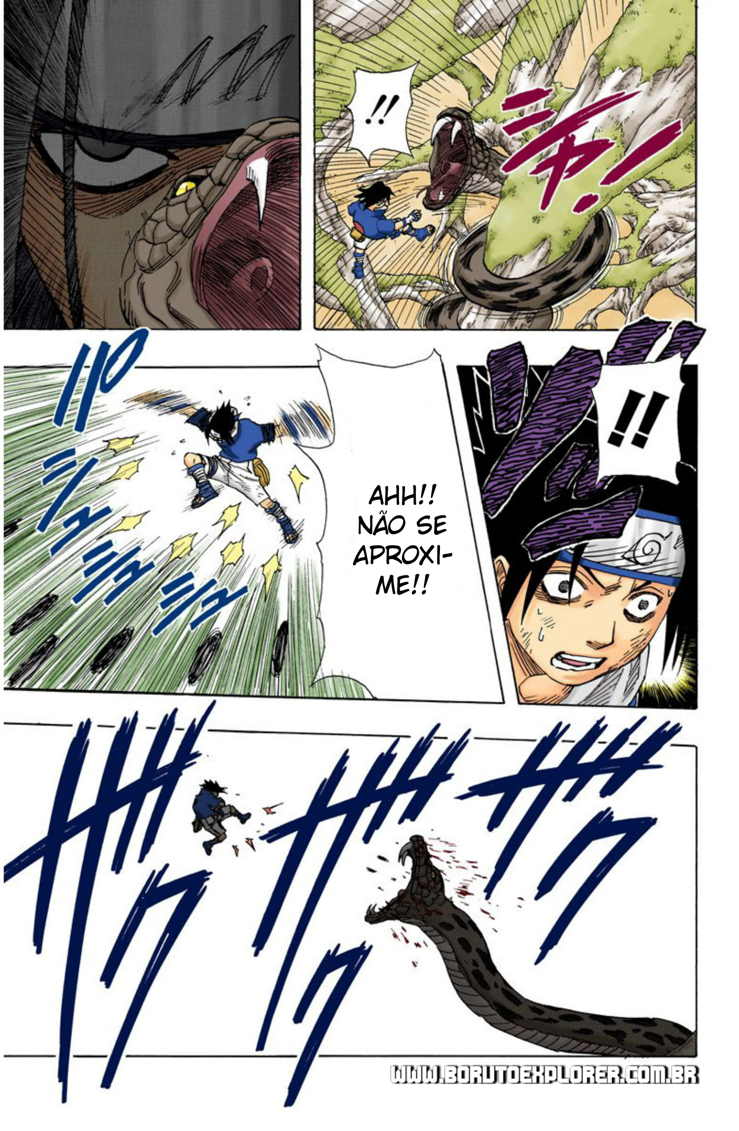 Read Naruto - Versão Colorida Oficial Manga Online