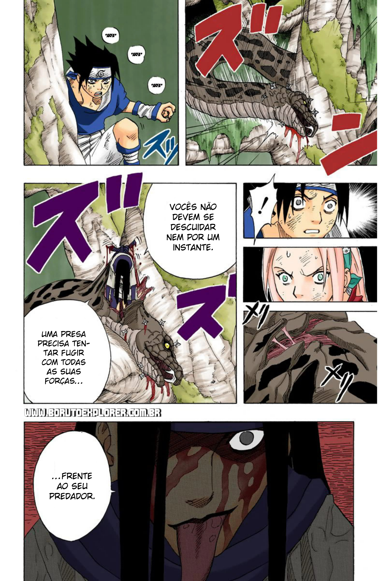 Read Naruto - Versão Colorida Oficial Manga Online