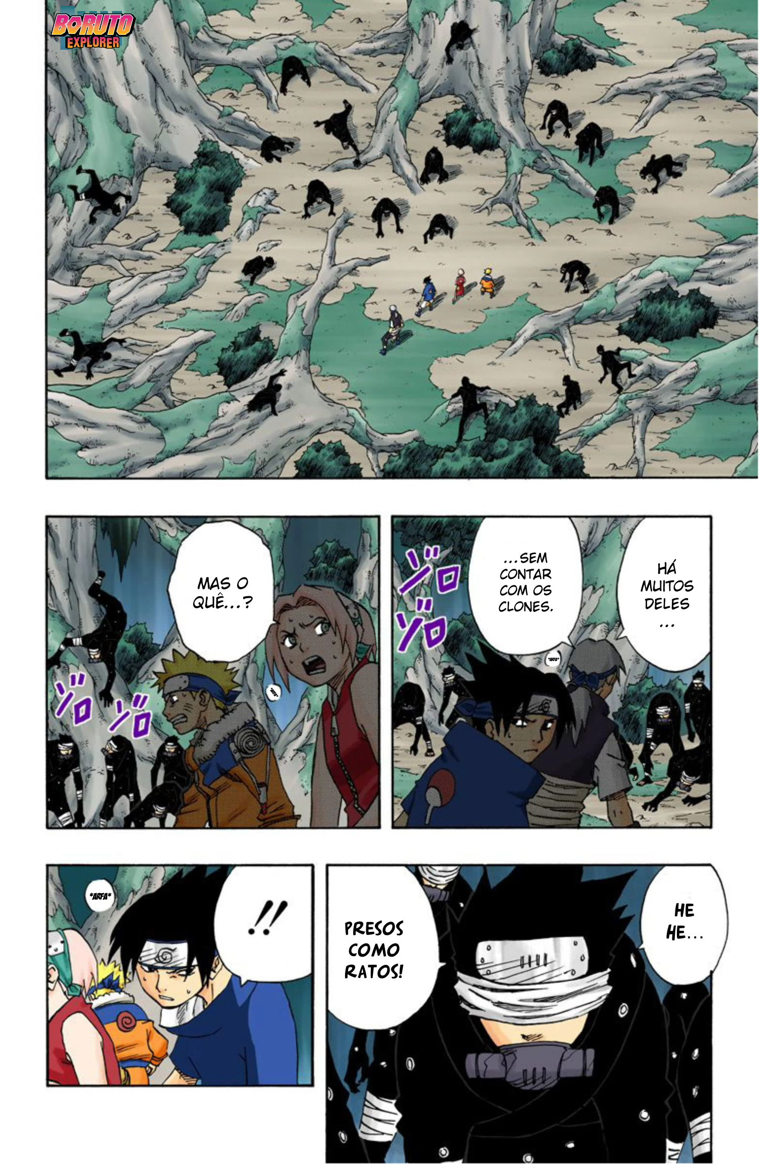 Read Naruto - Versão Colorida Oficial Manga Online