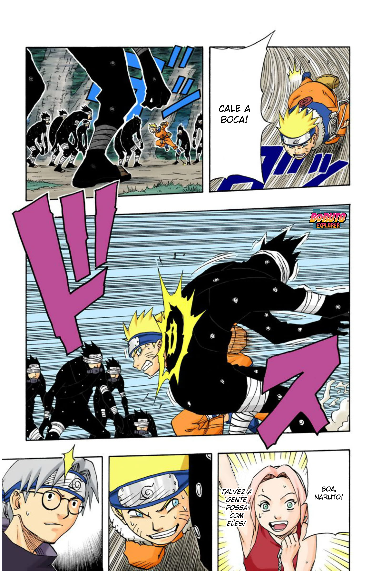 Read Naruto - Versão Colorida Oficial Manga Online