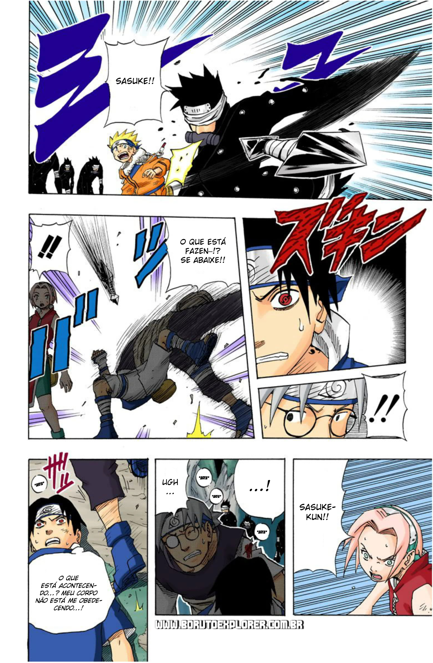 Read Naruto - Versão Colorida Oficial Manga Online