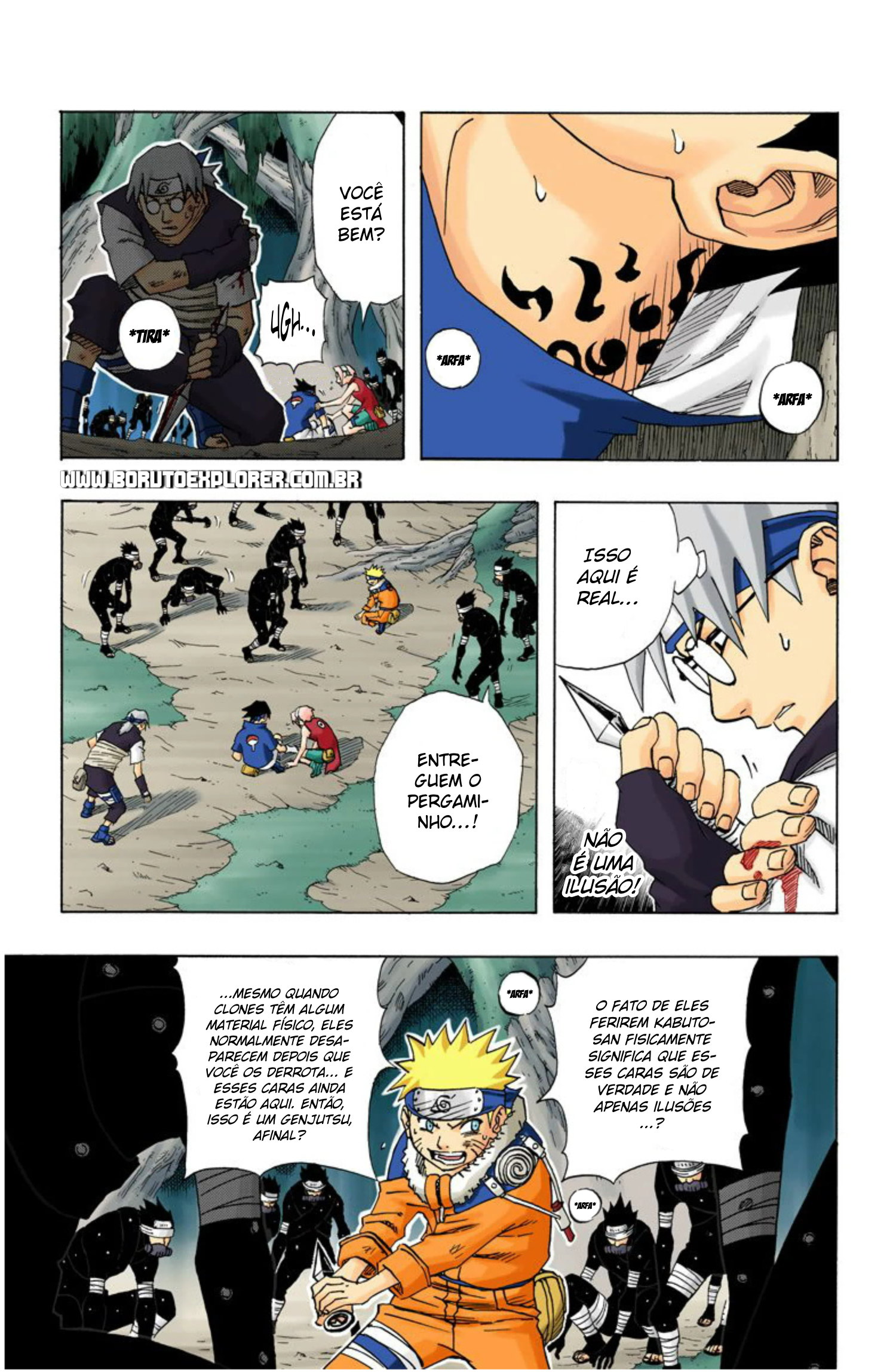 Read Naruto - Versão Colorida Oficial Manga Online