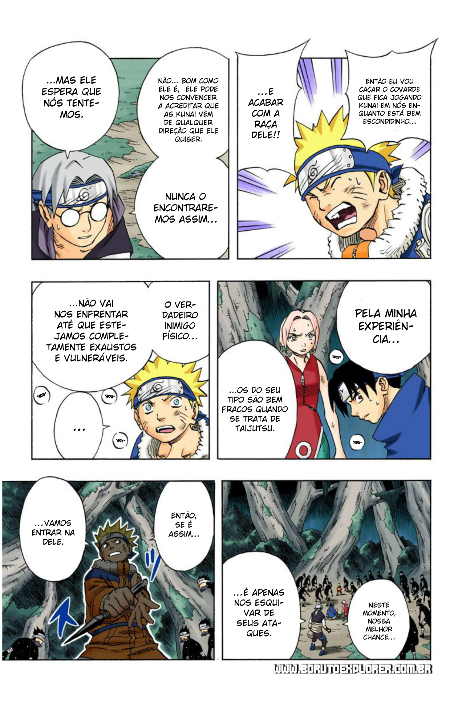 Read Naruto - Versão Colorida Oficial Manga Online