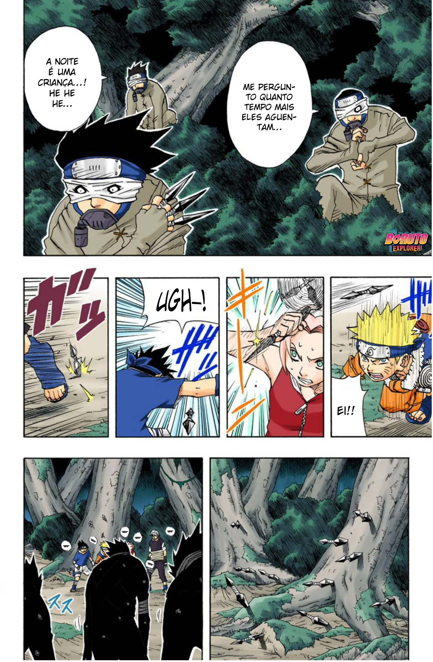 Read Naruto - Versão Colorida Oficial Manga Online