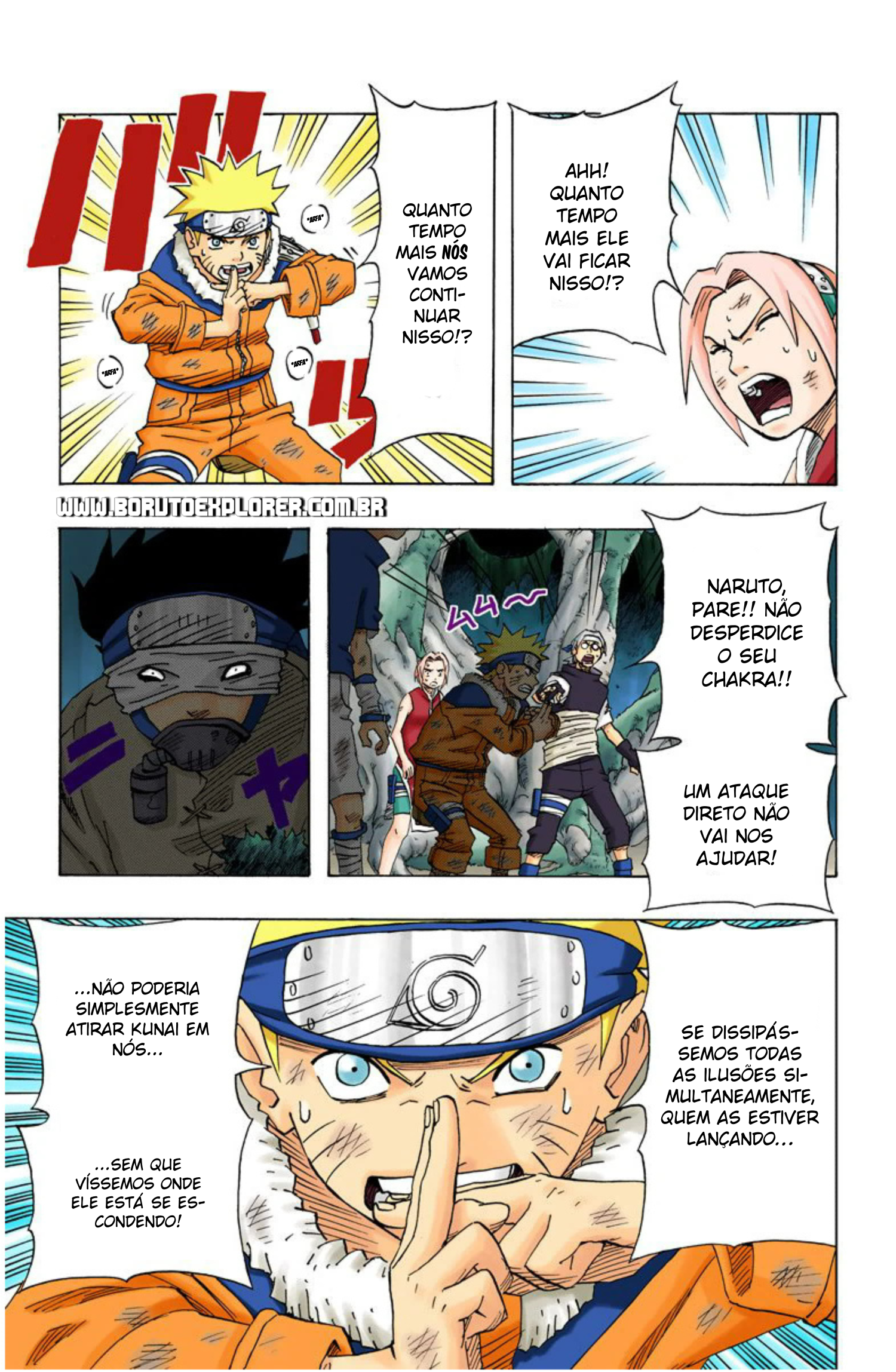 Read Naruto - Versão Colorida Oficial Manga Online