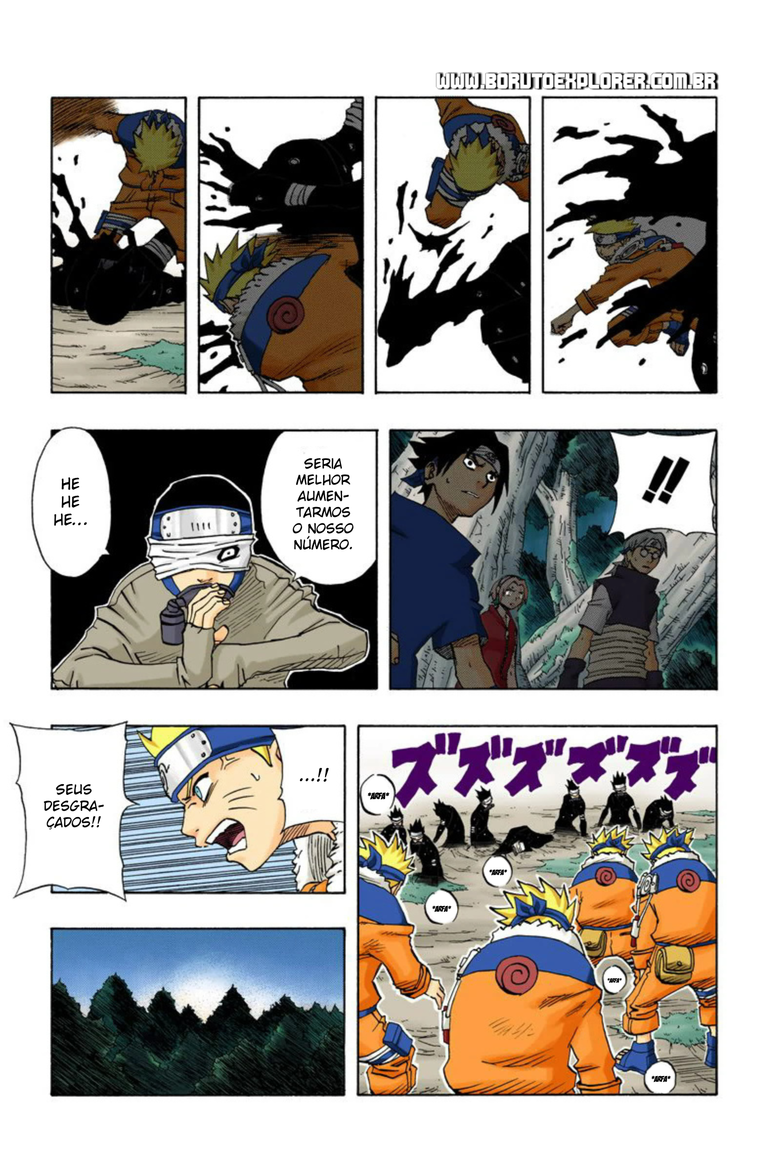 Read Naruto - Versão Colorida Oficial Manga Online