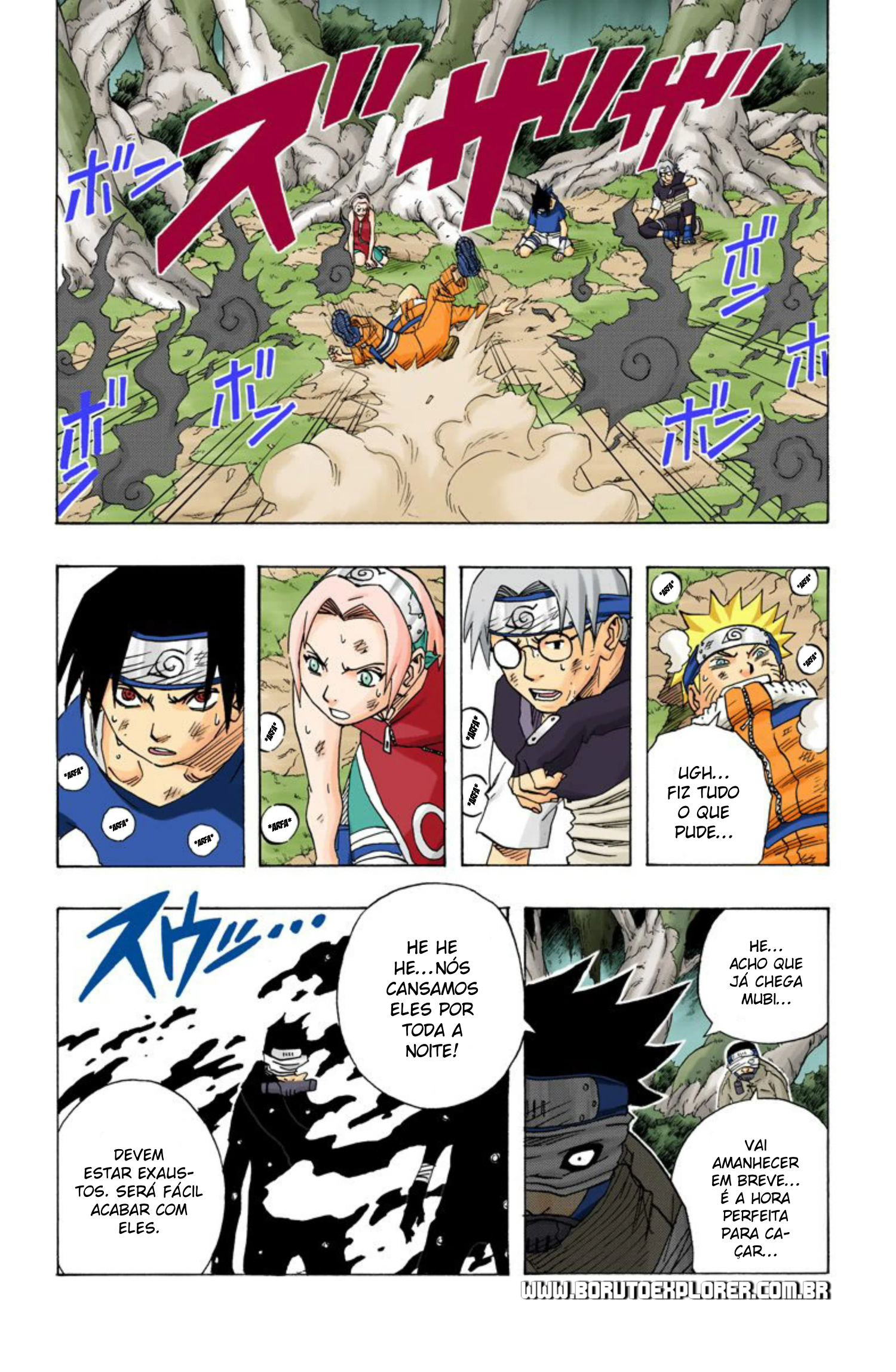 Read Naruto - Versão Colorida Oficial Manga Online