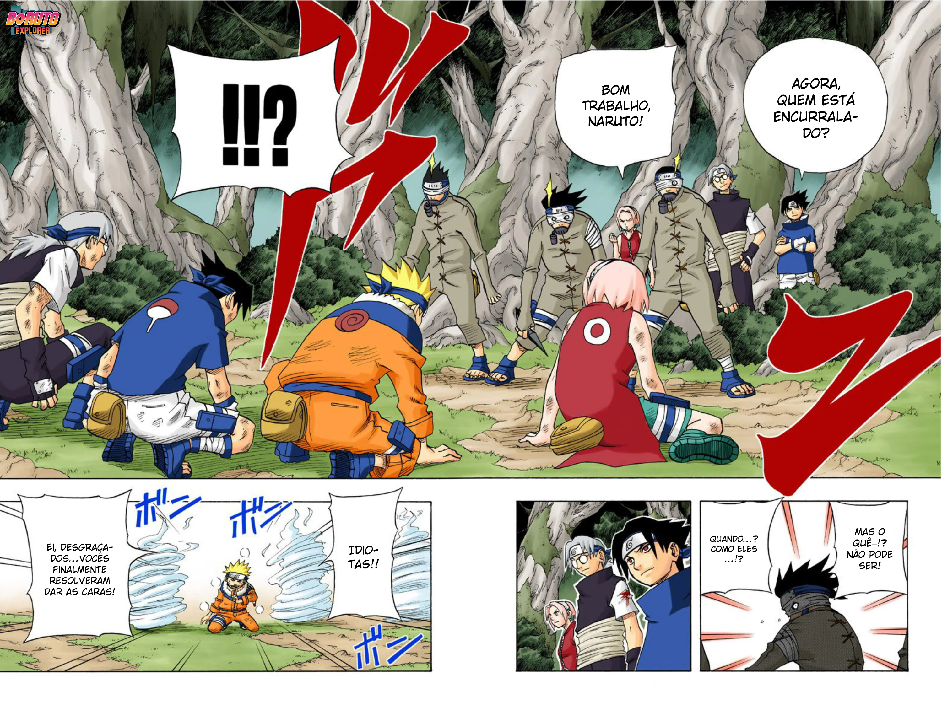 Read Naruto - Versão Colorida Oficial Manga Online