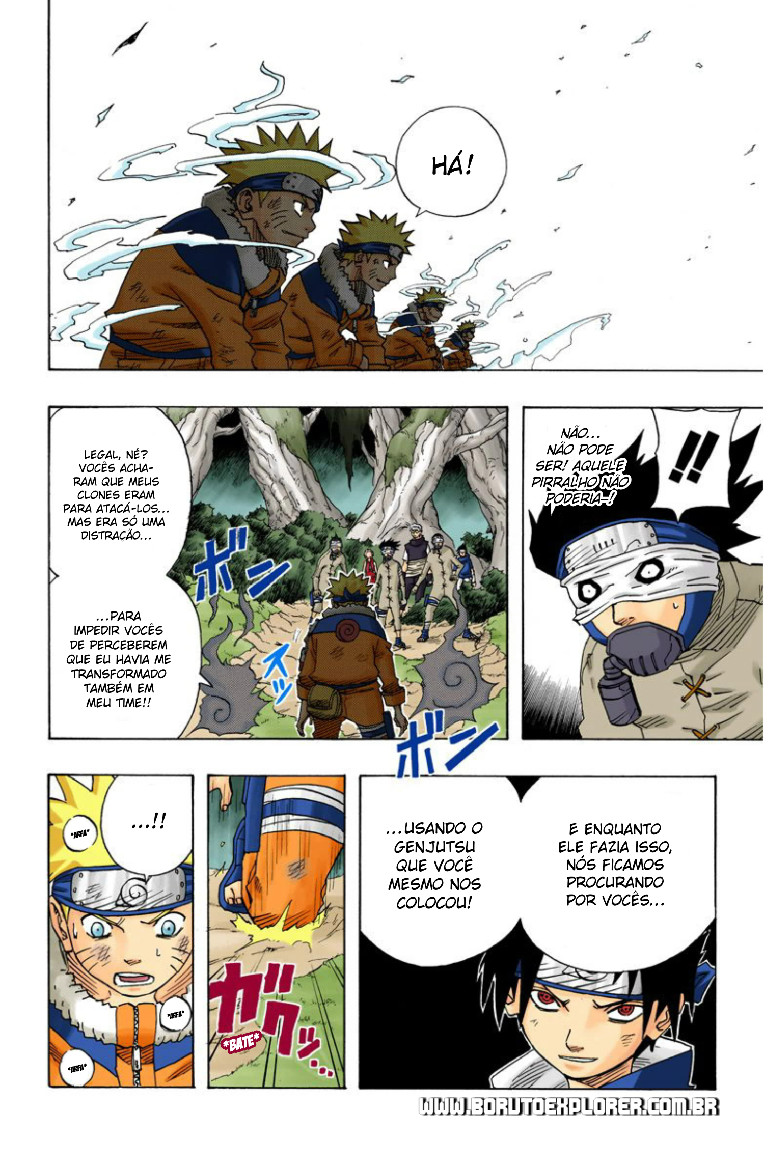 Read Naruto - Versão Colorida Oficial Manga Online