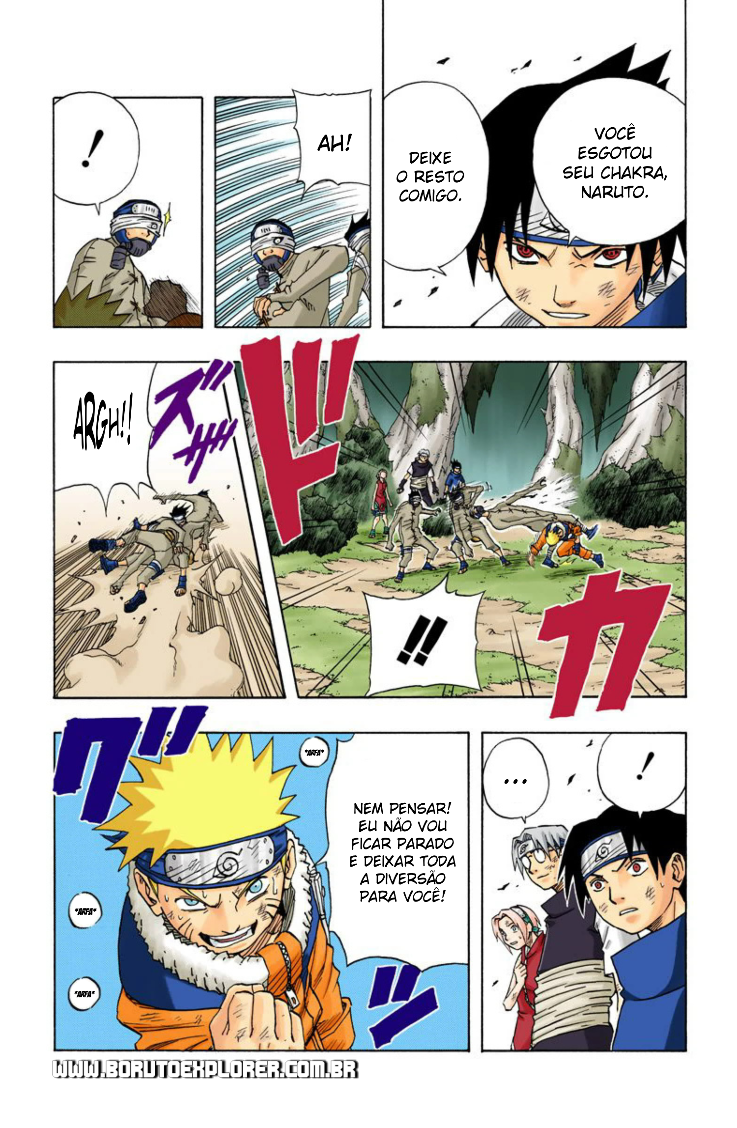 Read Naruto - Versão Colorida Oficial Manga Online