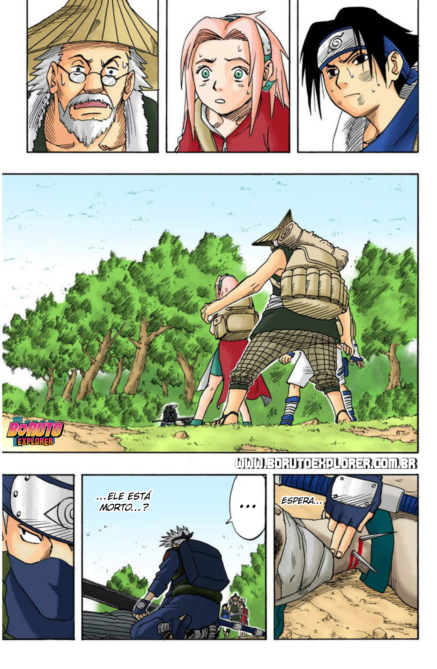 Read Naruto - Versão Colorida Oficial Manga Online