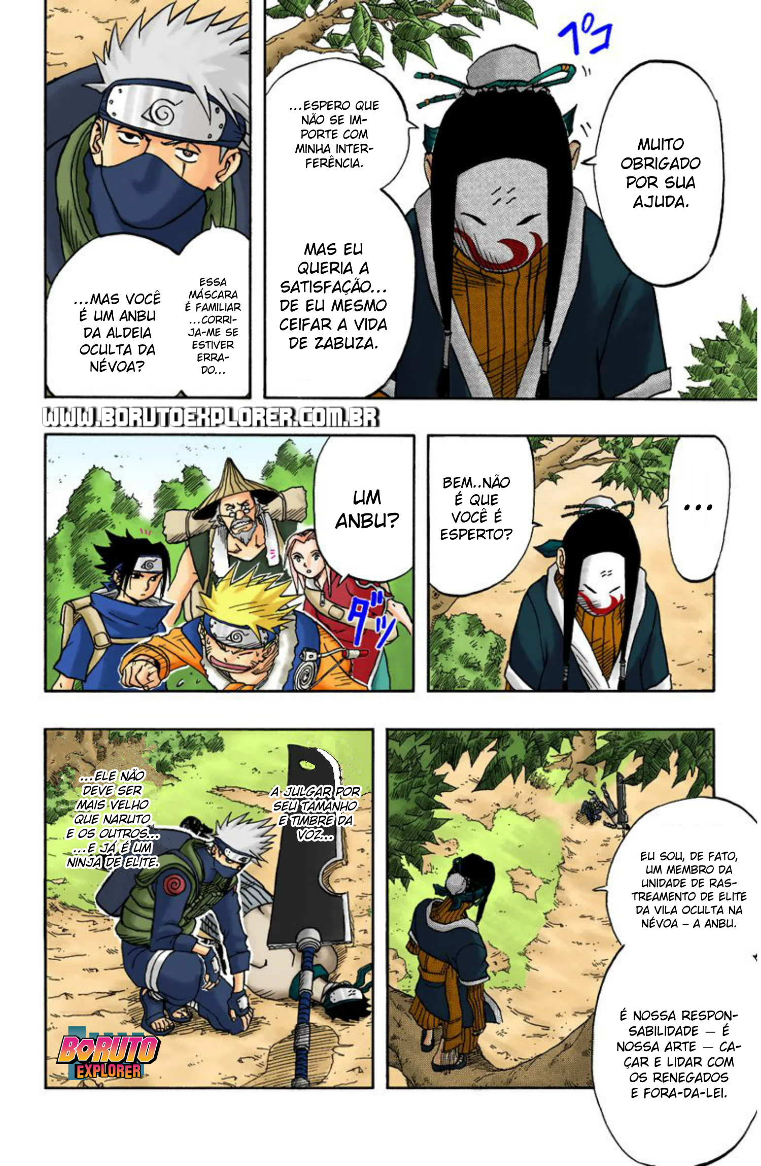 Read Naruto - Versão Colorida Oficial Manga Online