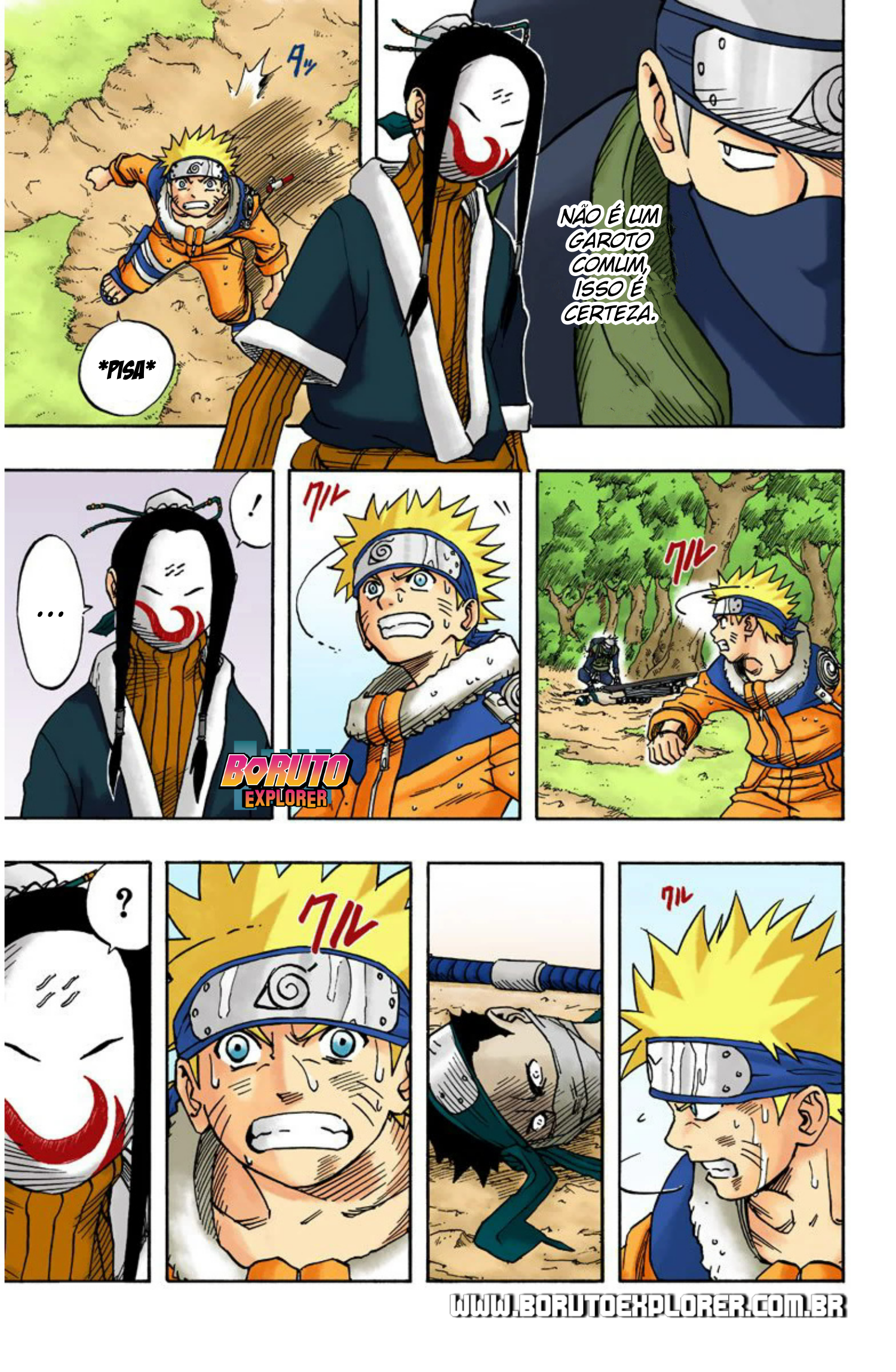 Read Naruto - Versão Colorida Oficial Manga Online