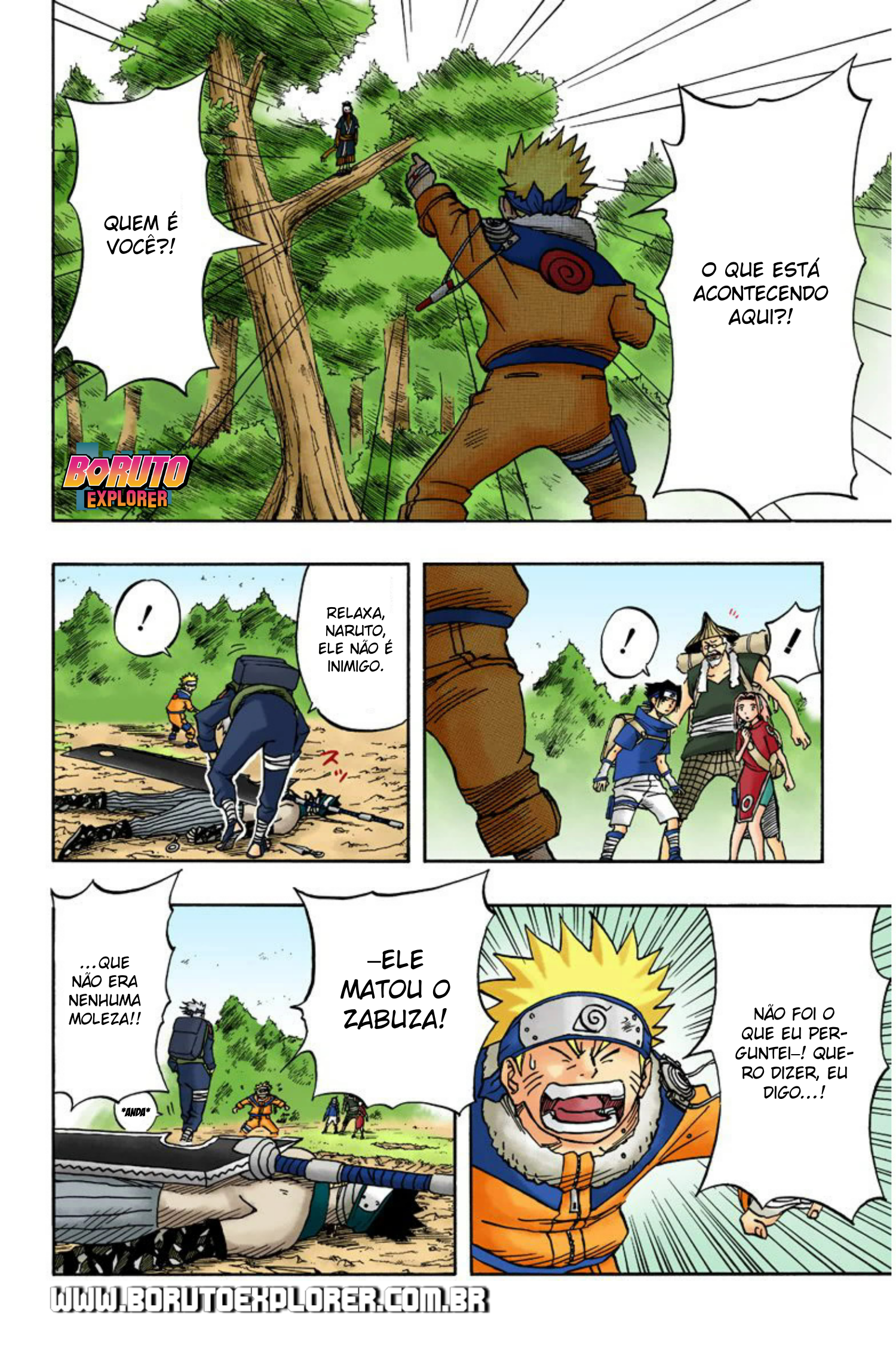 Read Naruto - Versão Colorida Oficial Manga Online