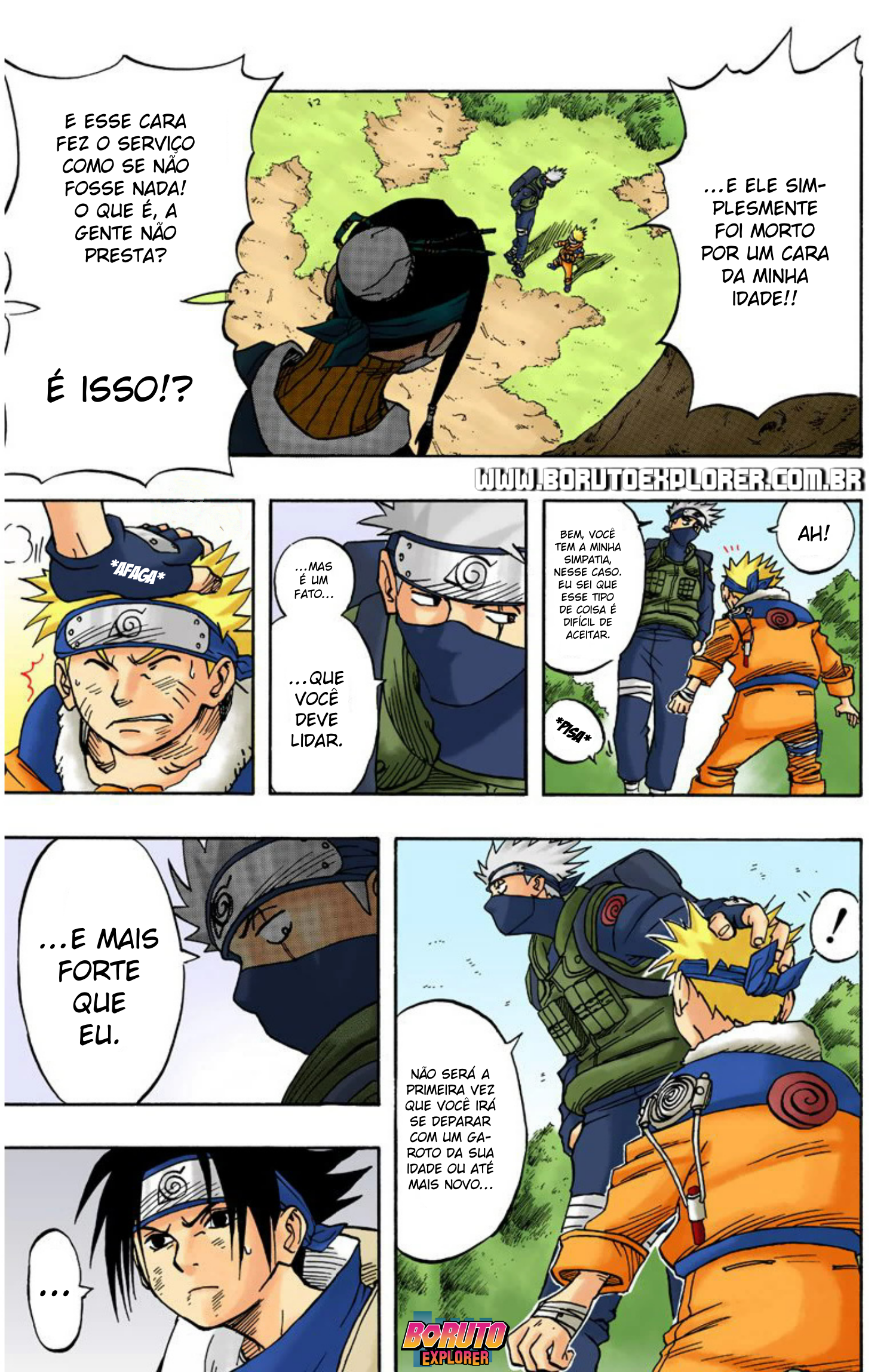 Read Naruto - Versão Colorida Oficial Manga Online