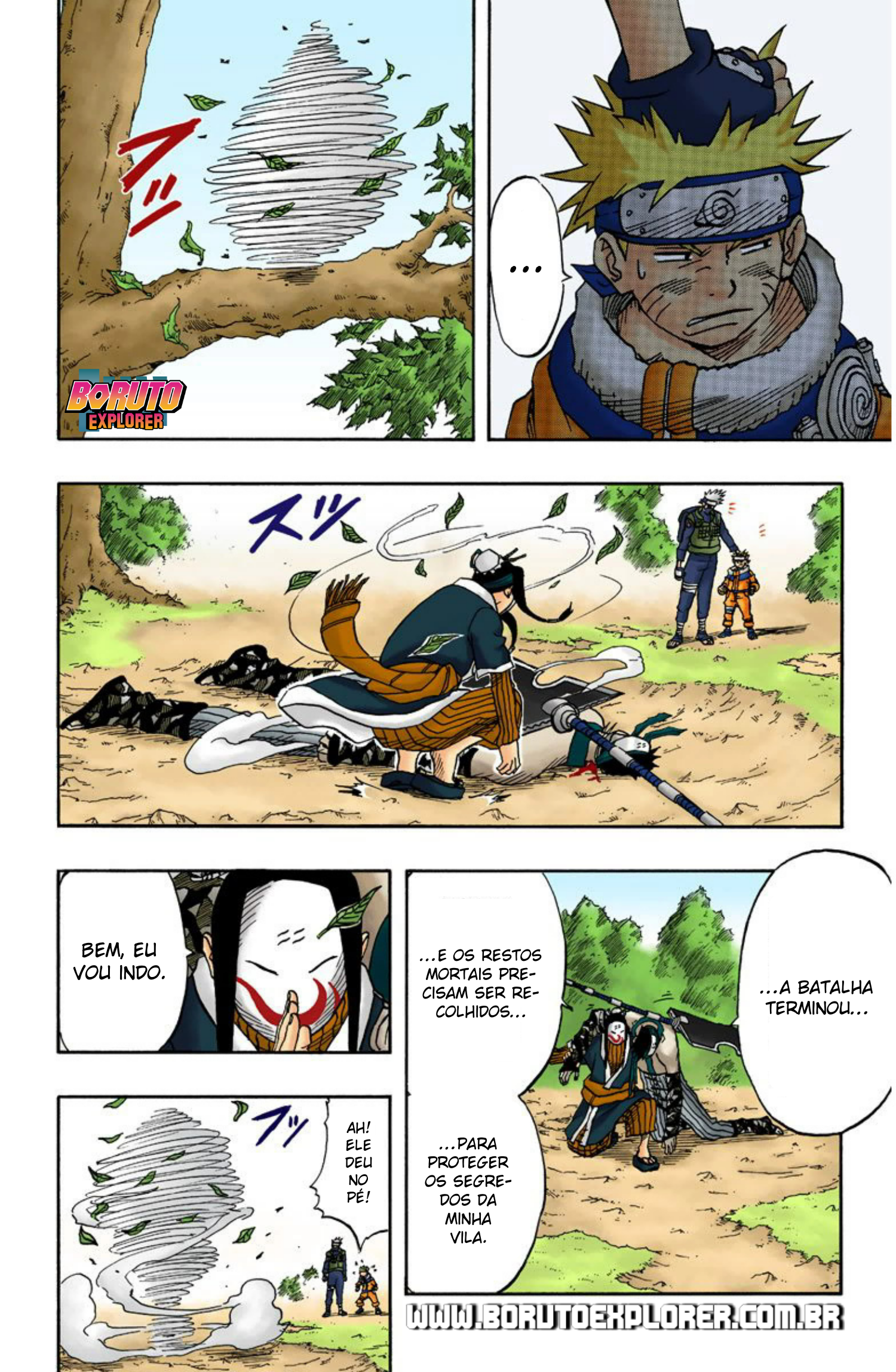 Read Naruto - Versão Colorida Oficial Manga Online