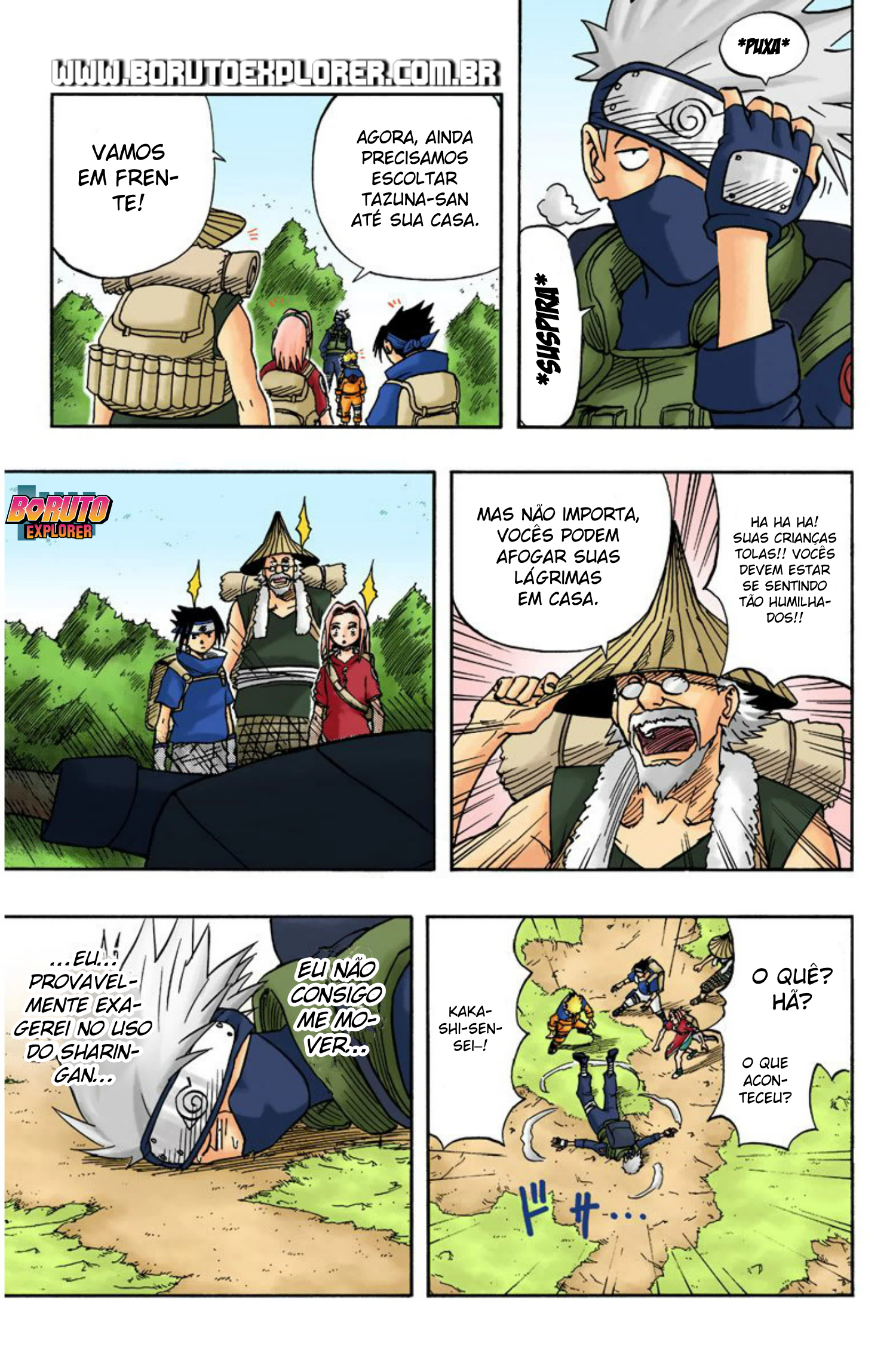 Read Naruto - Versão Colorida Oficial Manga Online
