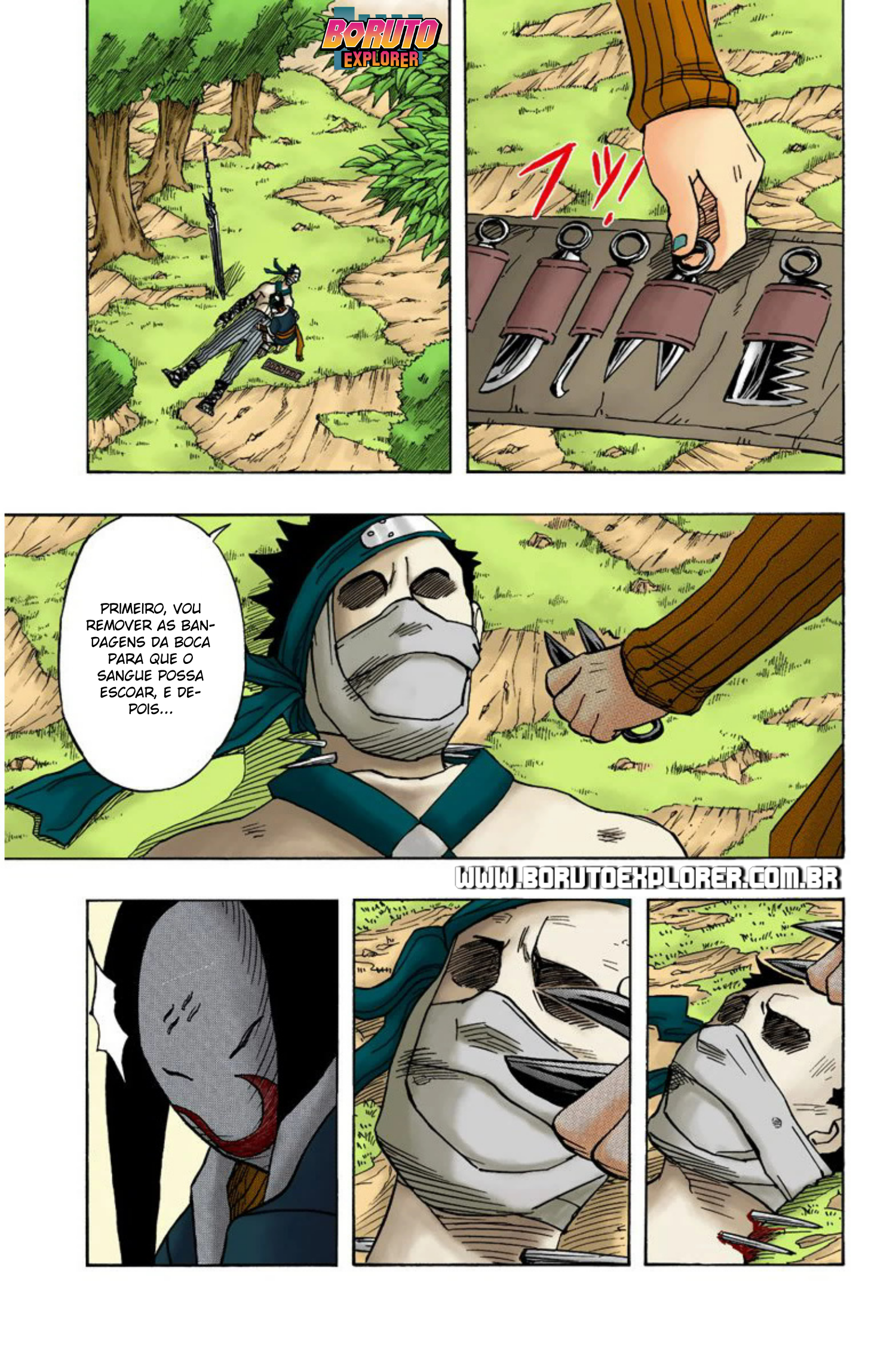 Read Naruto - Versão Colorida Oficial Manga Online