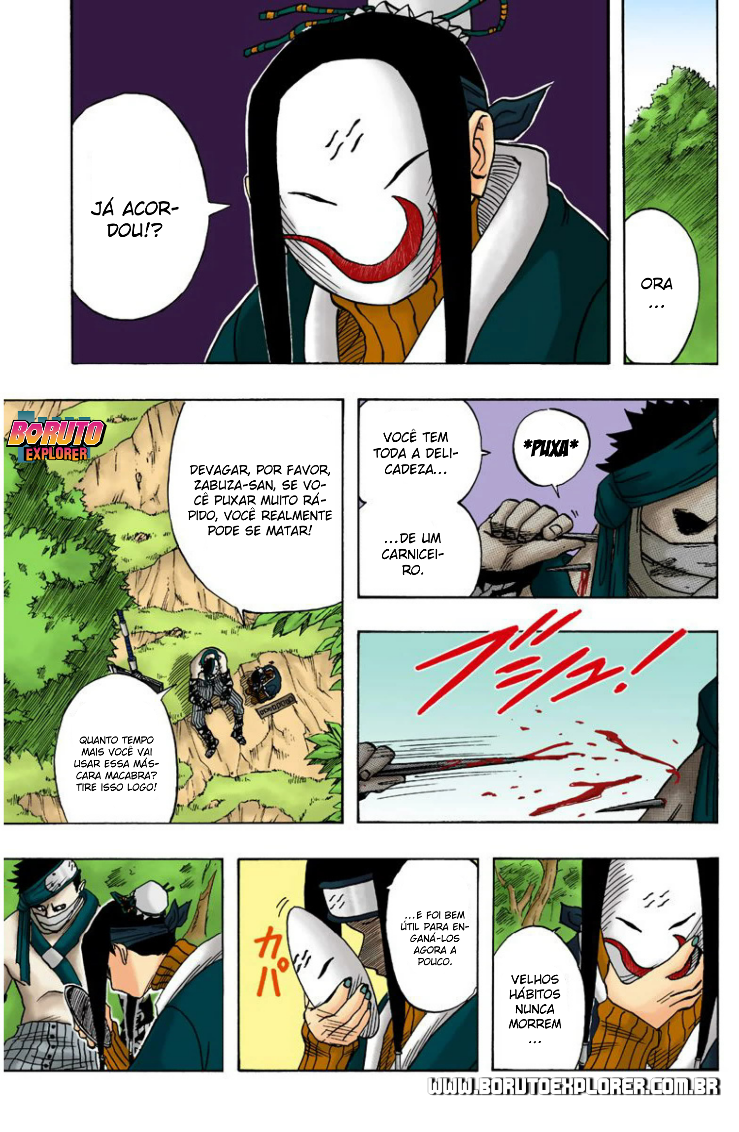 Read Naruto - Versão Colorida Oficial Manga Online