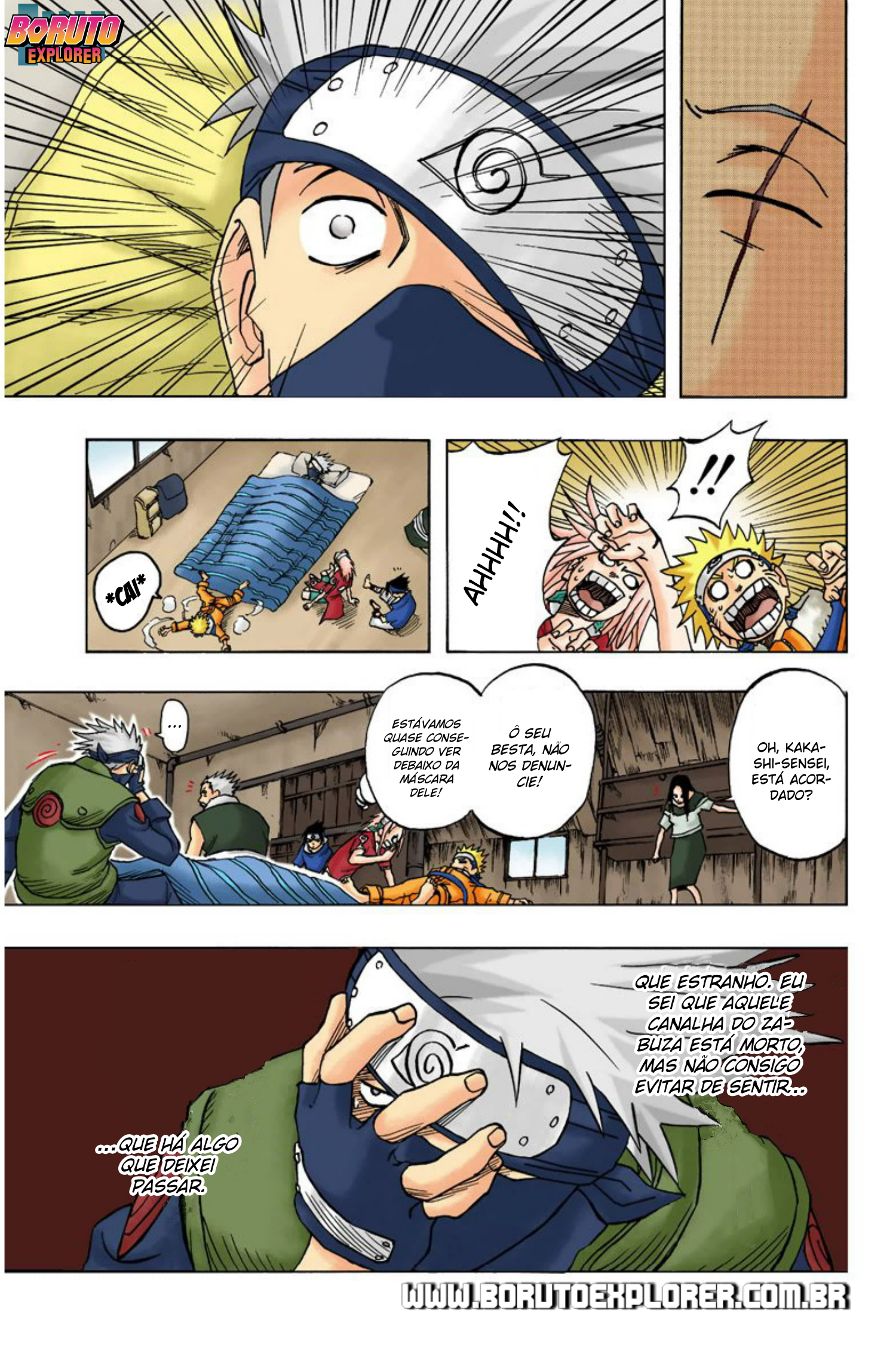 Read Naruto - Versão Colorida Oficial Manga Online