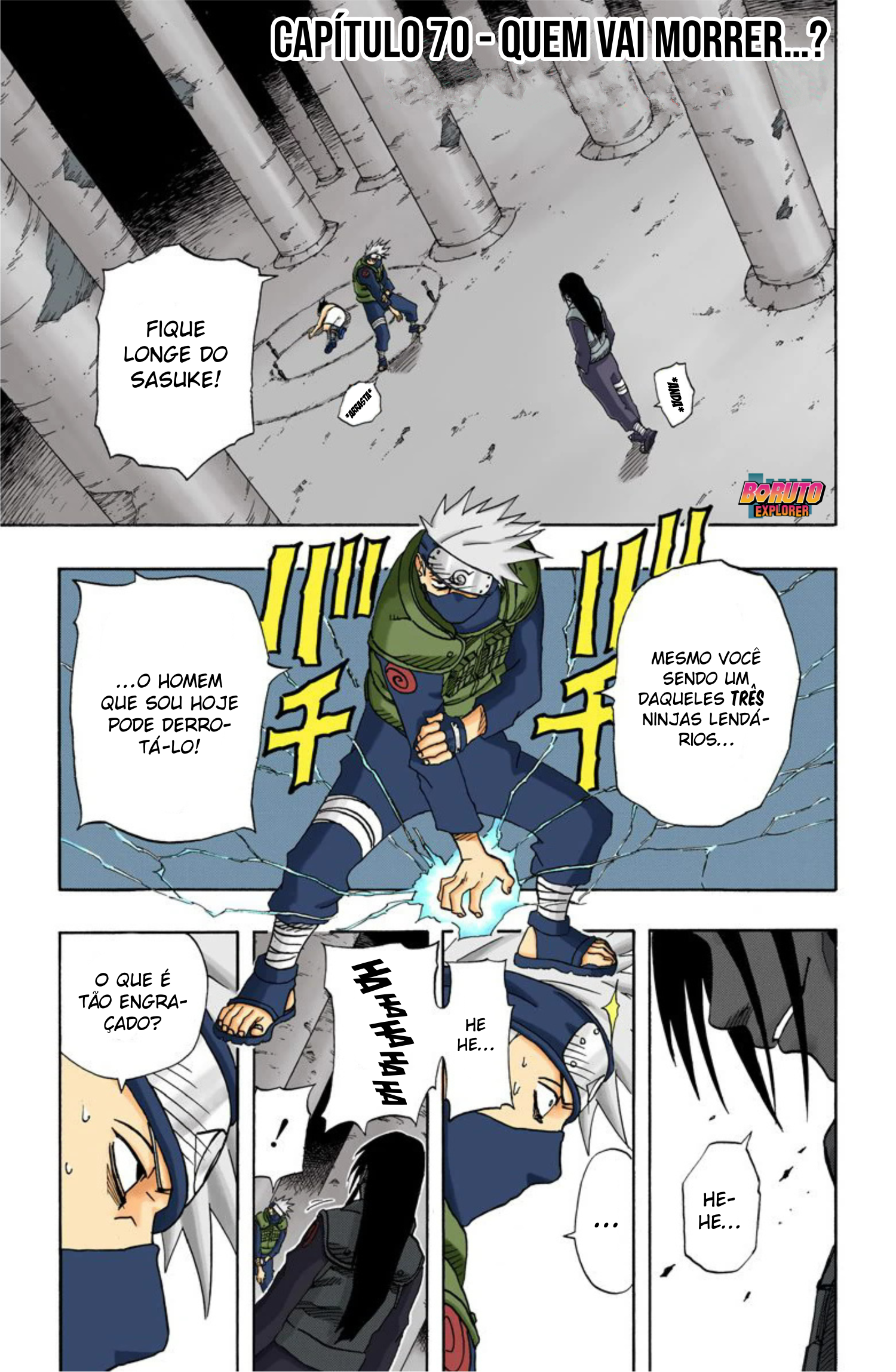 Read Naruto - Versão Colorida Oficial Manga Online