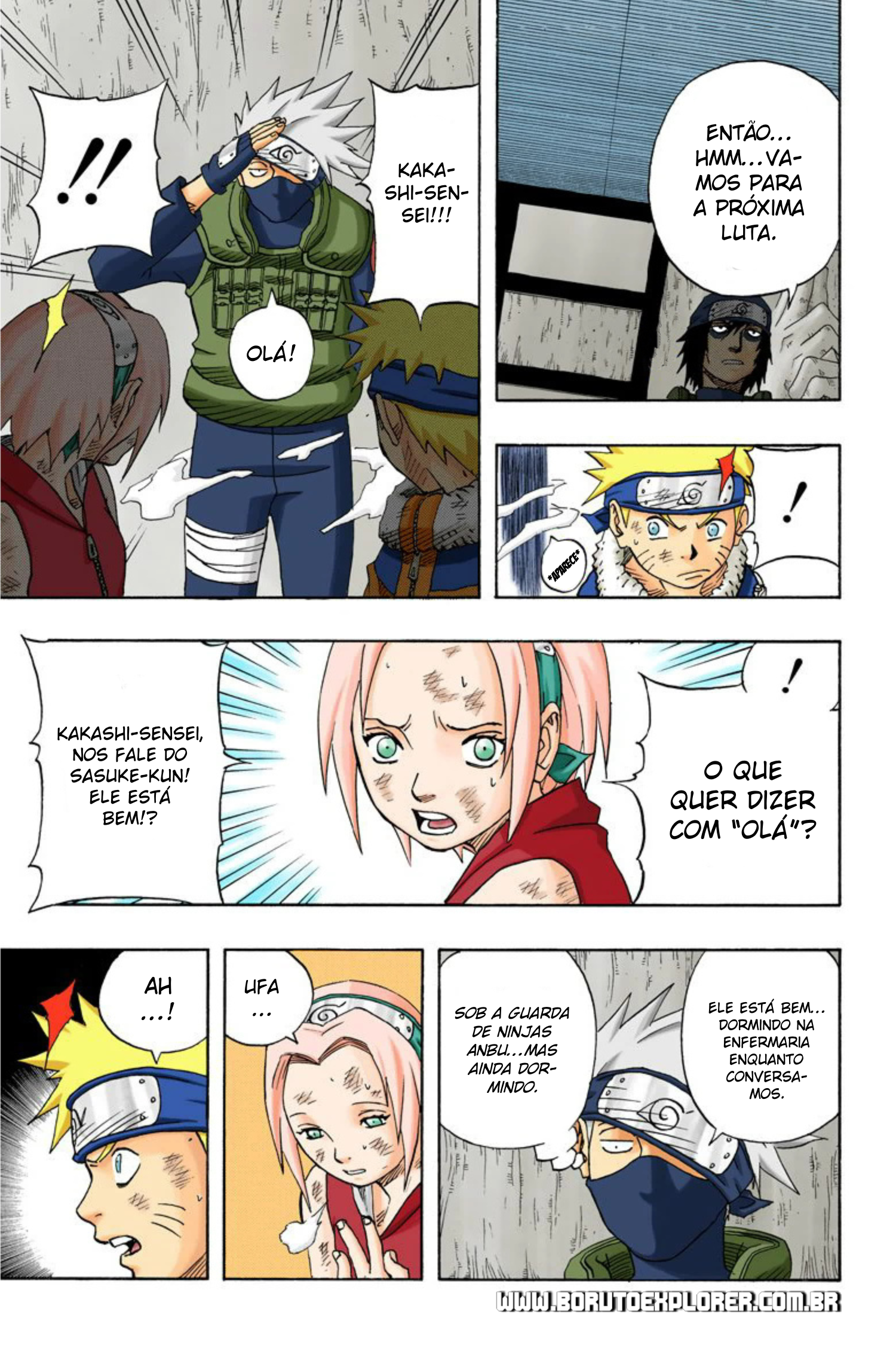 Read Naruto - Versão Colorida Oficial Manga Online