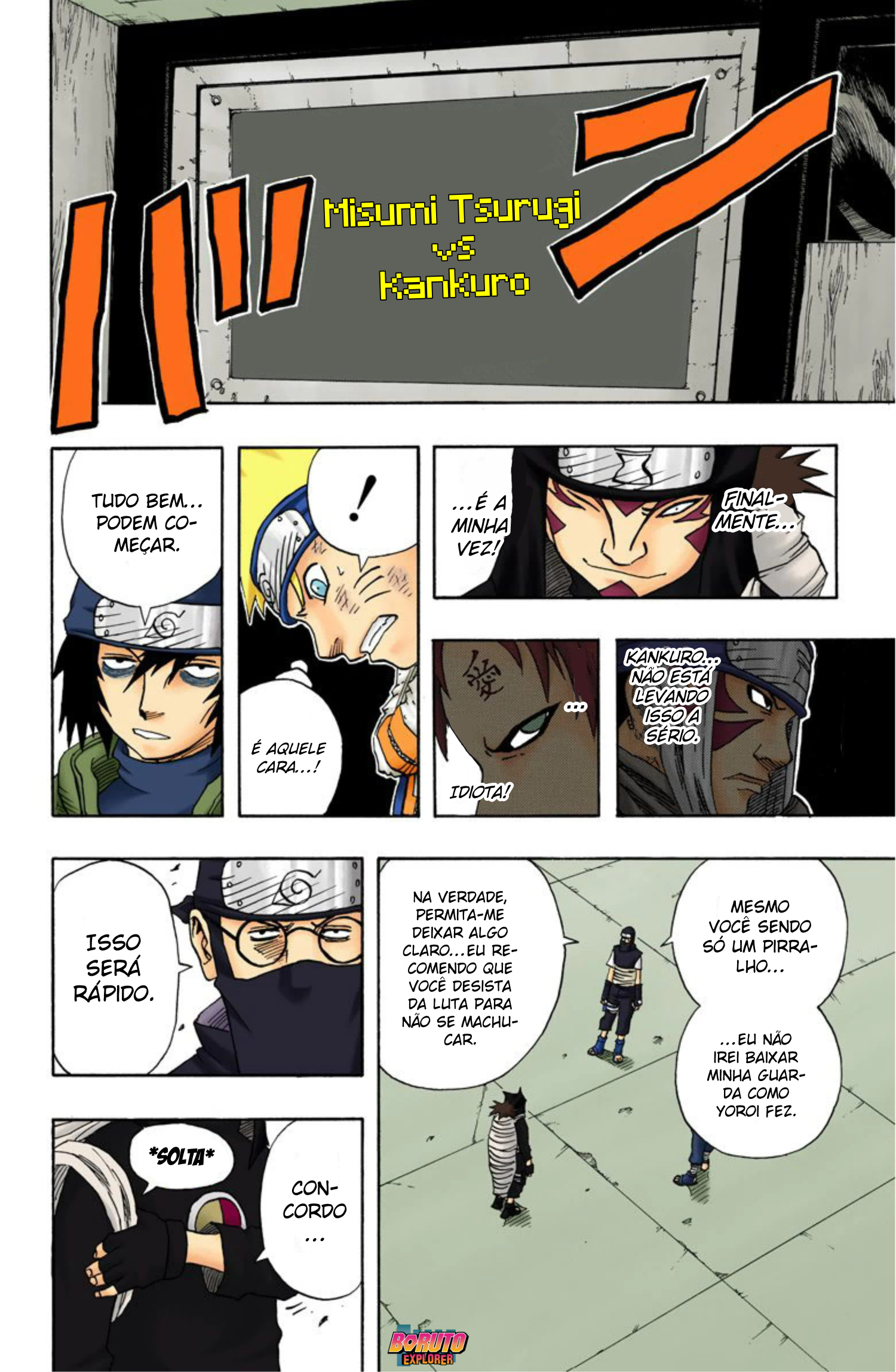 Read Naruto - Versão Colorida Oficial Manga Online