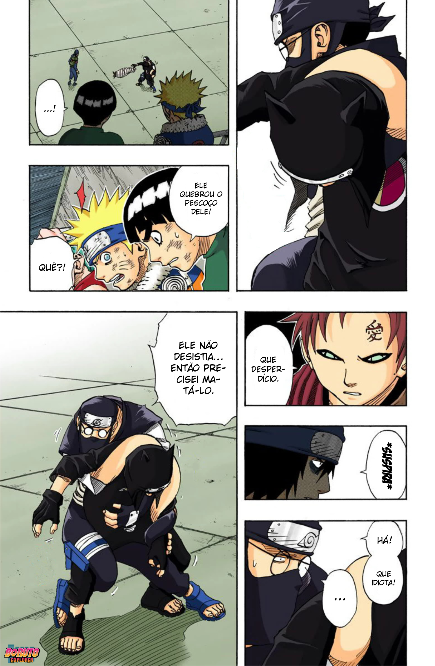 Read Naruto - Versão Colorida Oficial Manga Online