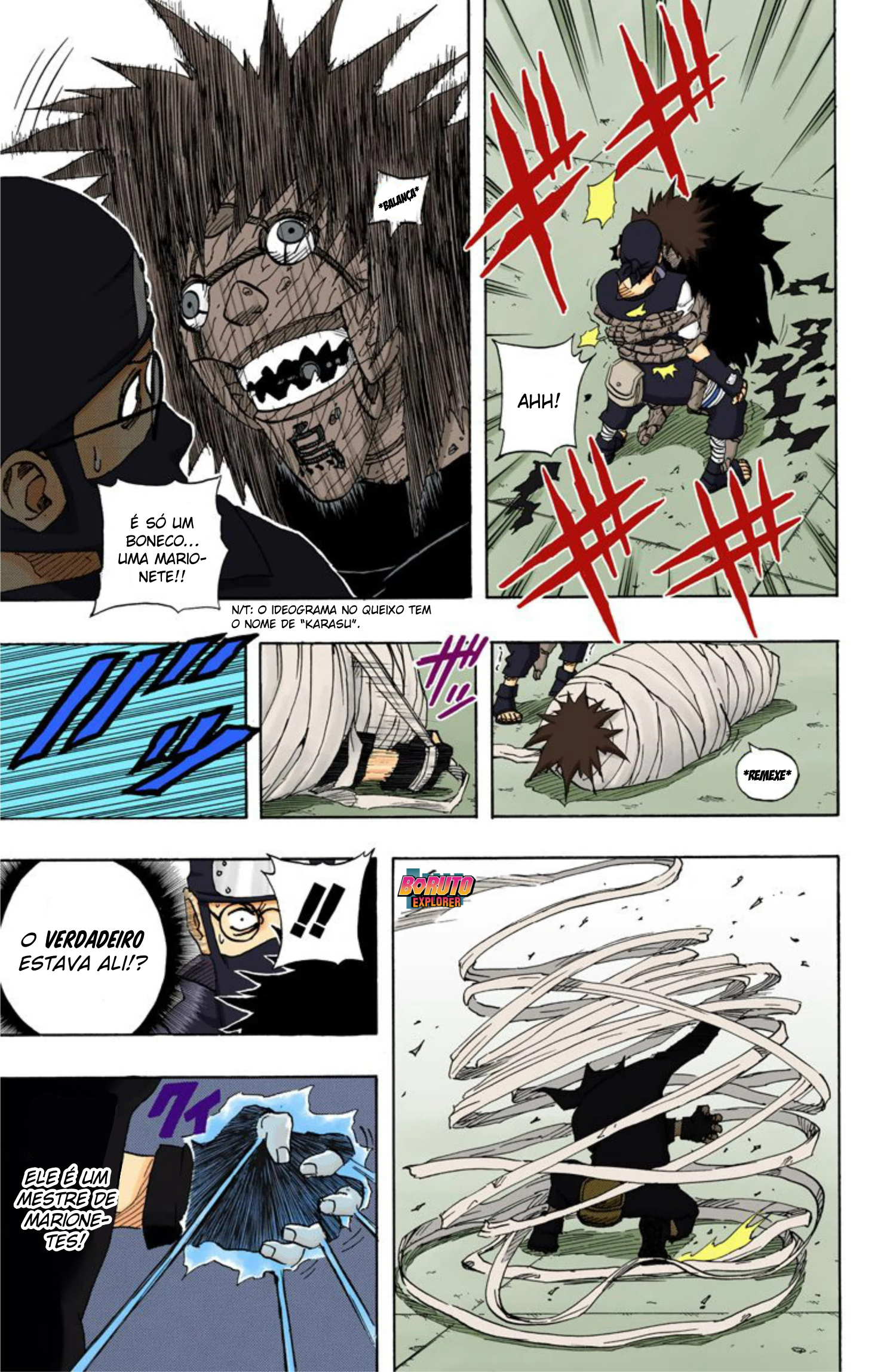 Read Naruto - Versão Colorida Oficial Manga Online