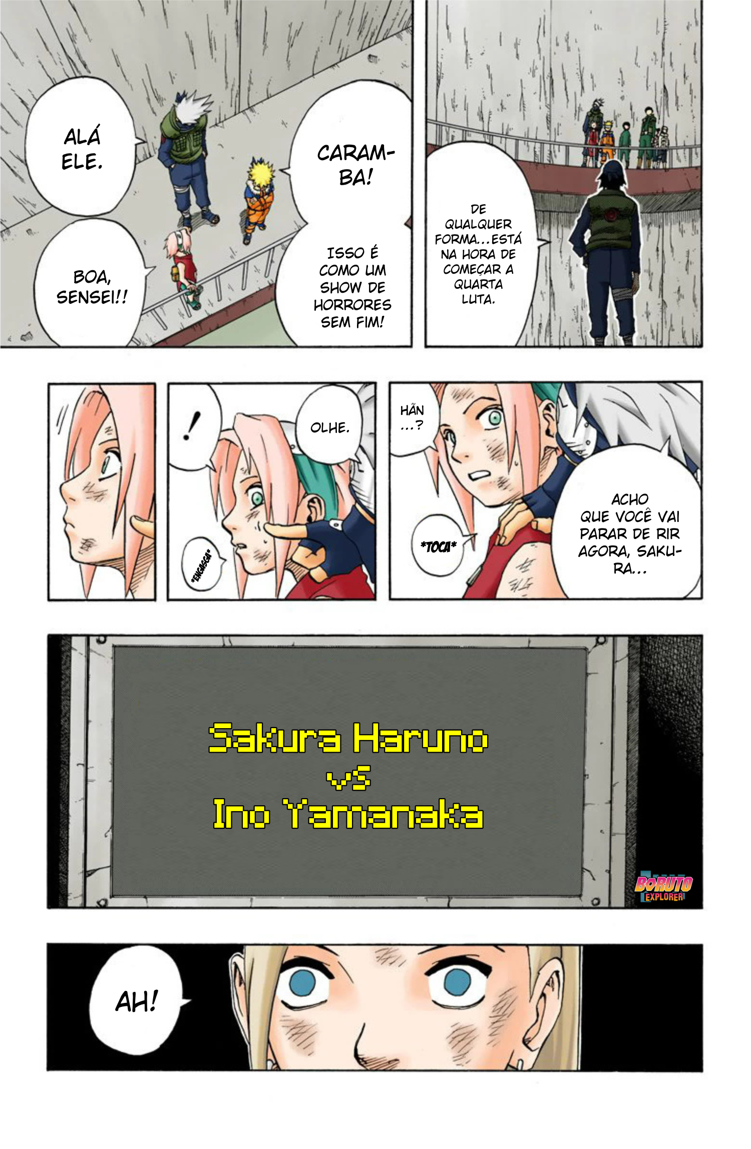 Read Naruto - Versão Colorida Oficial Manga Online