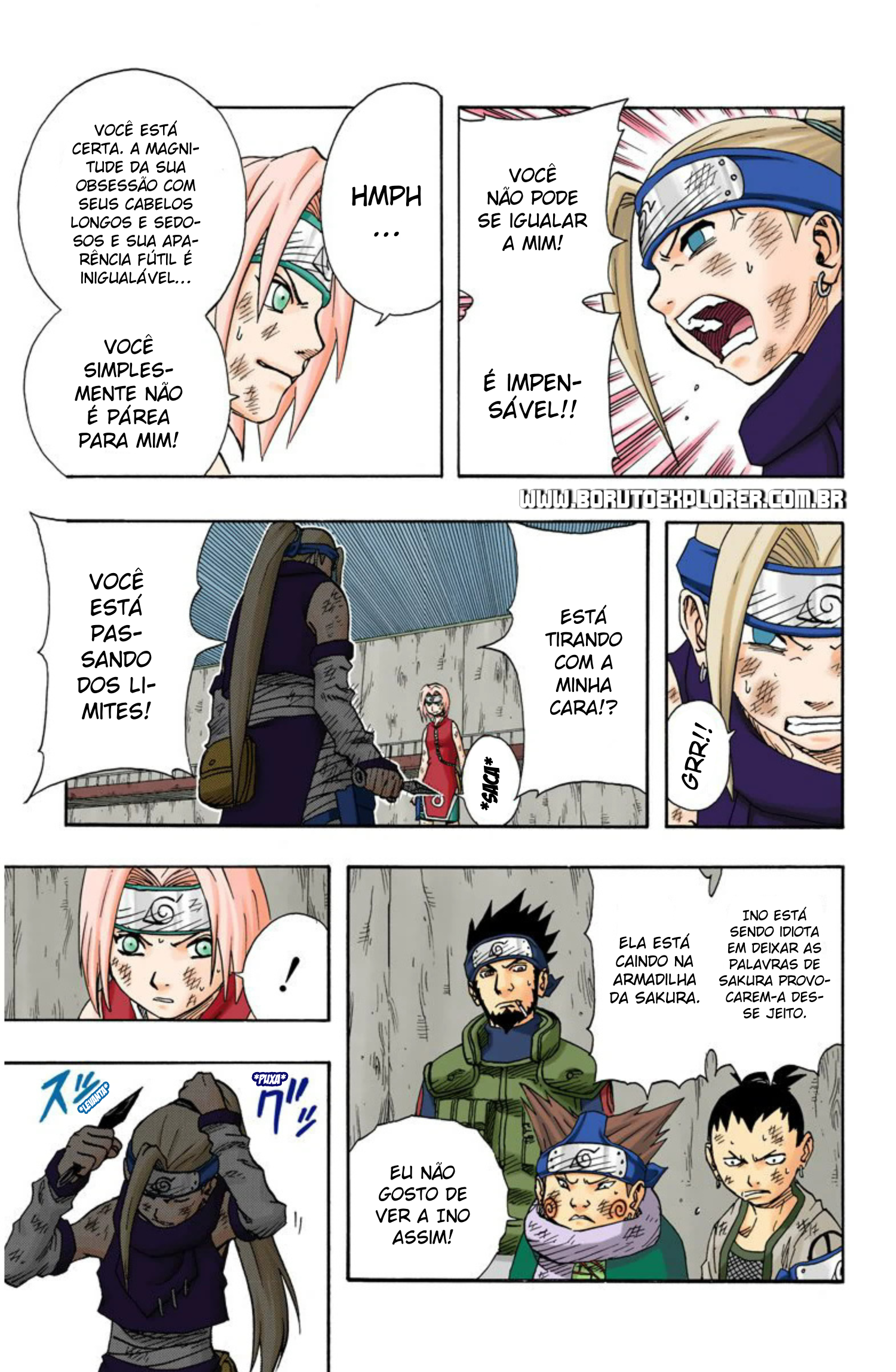 Read Naruto - Versão Colorida Oficial Manga Online