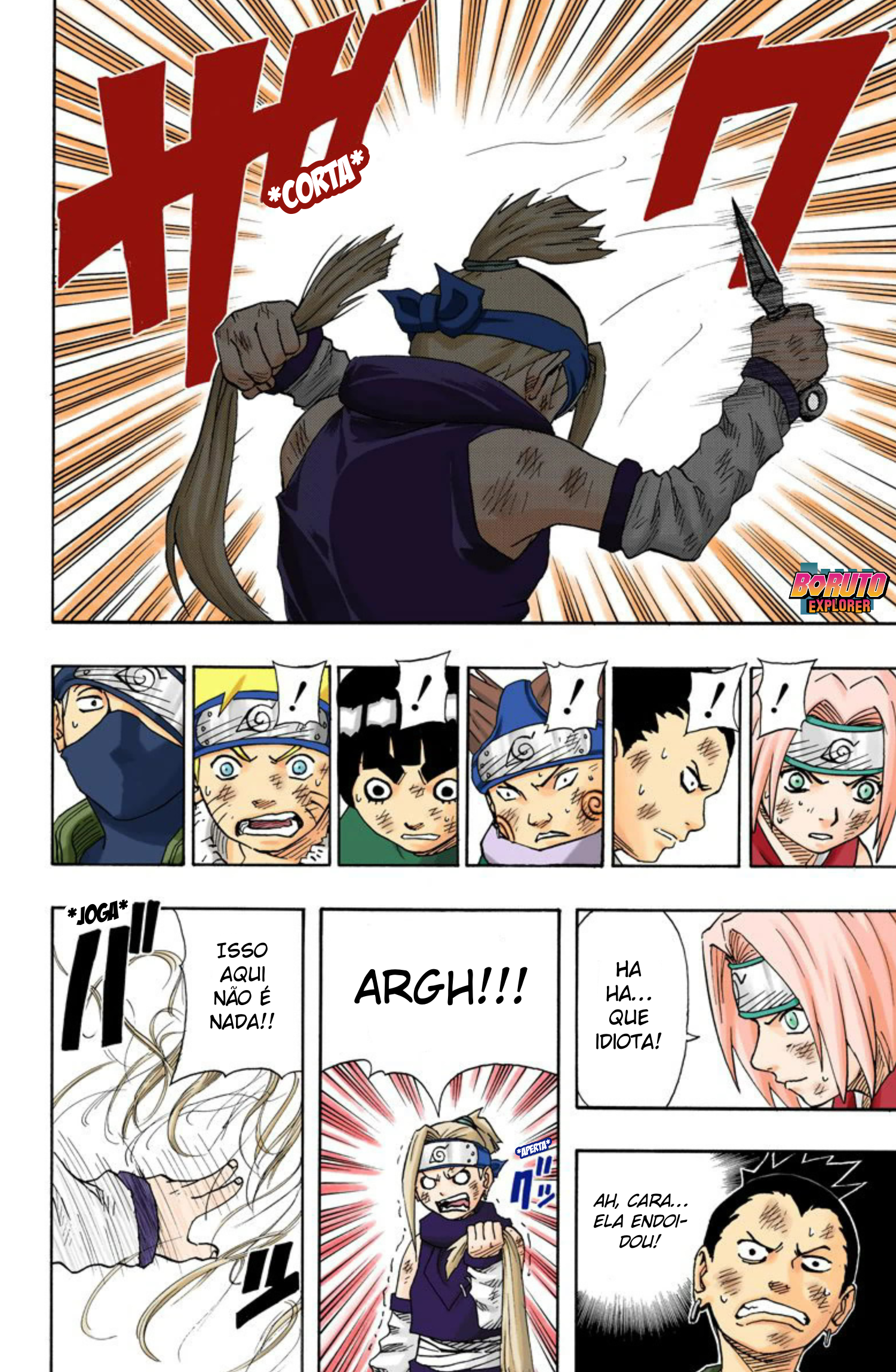 Read Naruto - Versão Colorida Oficial Manga Online