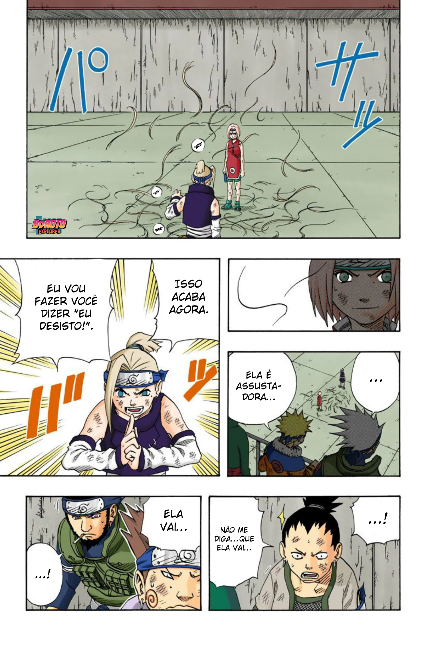 Read Naruto - Versão Colorida Oficial Manga Online