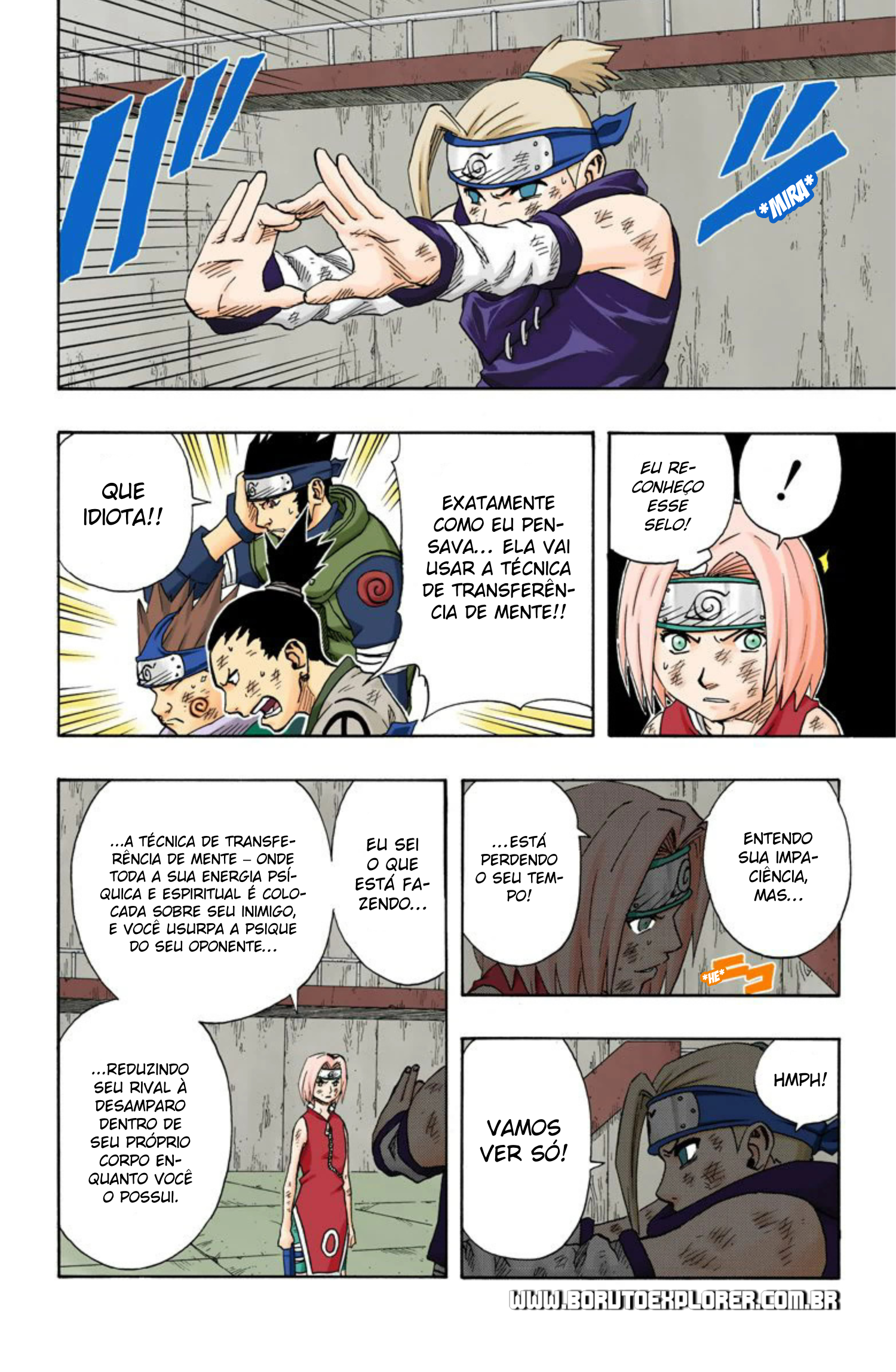 Read Naruto - Versão Colorida Oficial Manga Online